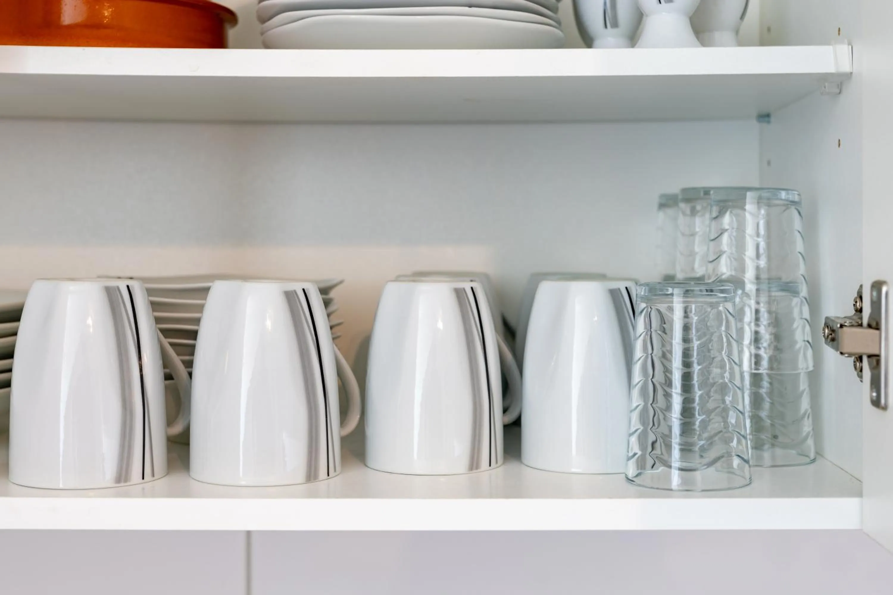 Coffee/tea facilities in Gästehaus Olympia Wilhelmshaven - Moderne Einzelzimmer mit eigenem Bad für Monteure