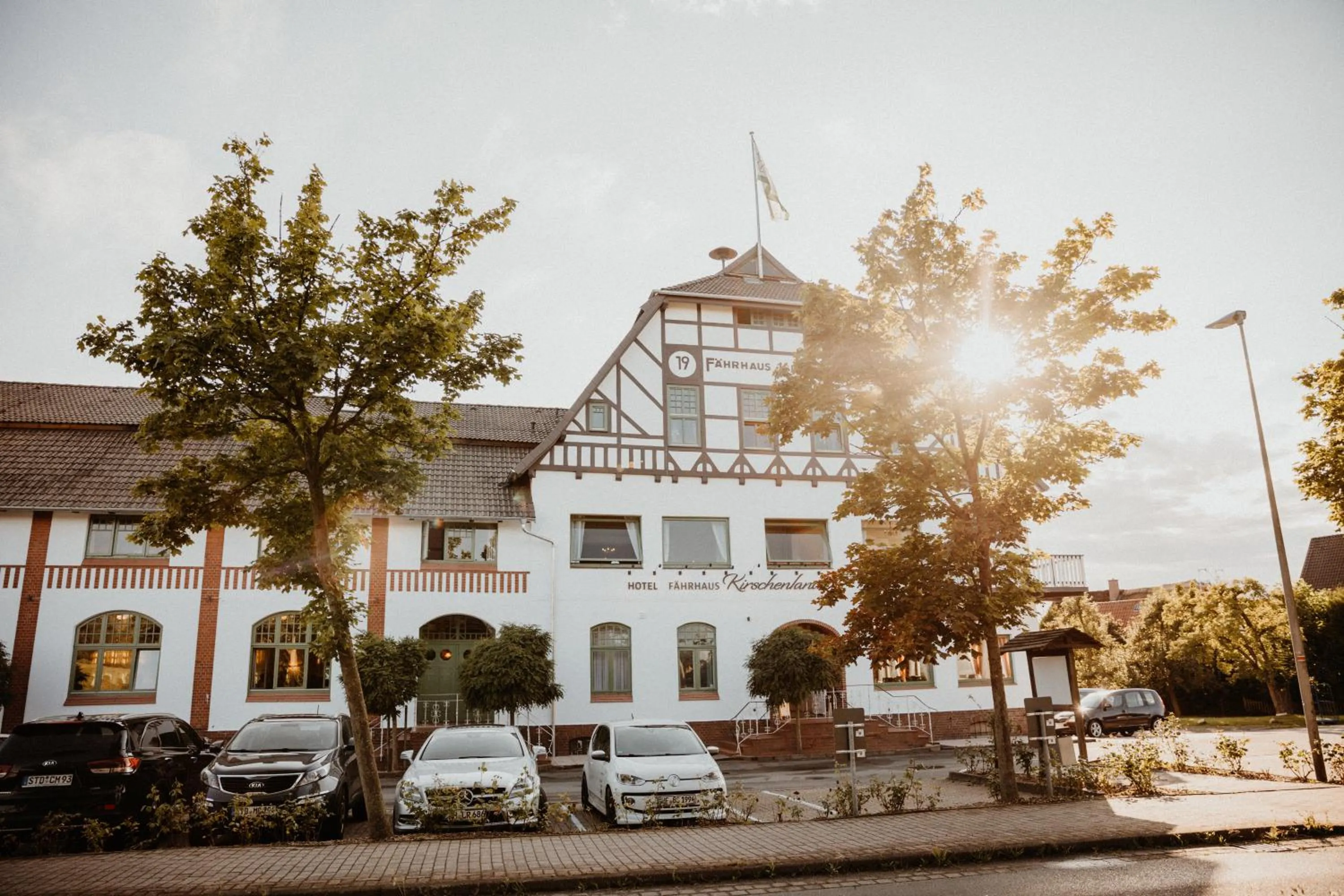 Property building in Fährhaus Kirschenland
