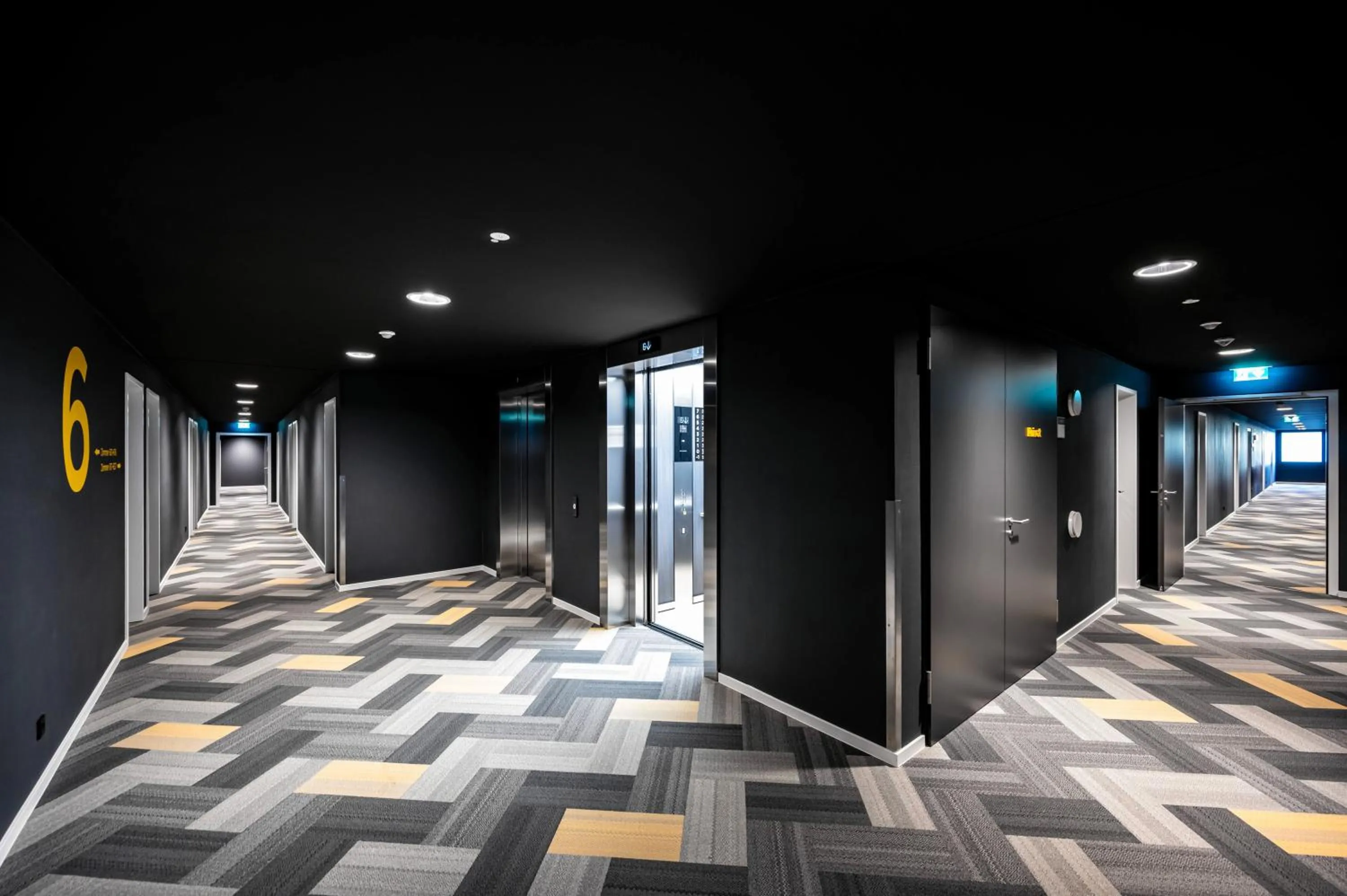 elevator in Staycity Aparthotels Dublin City Centre