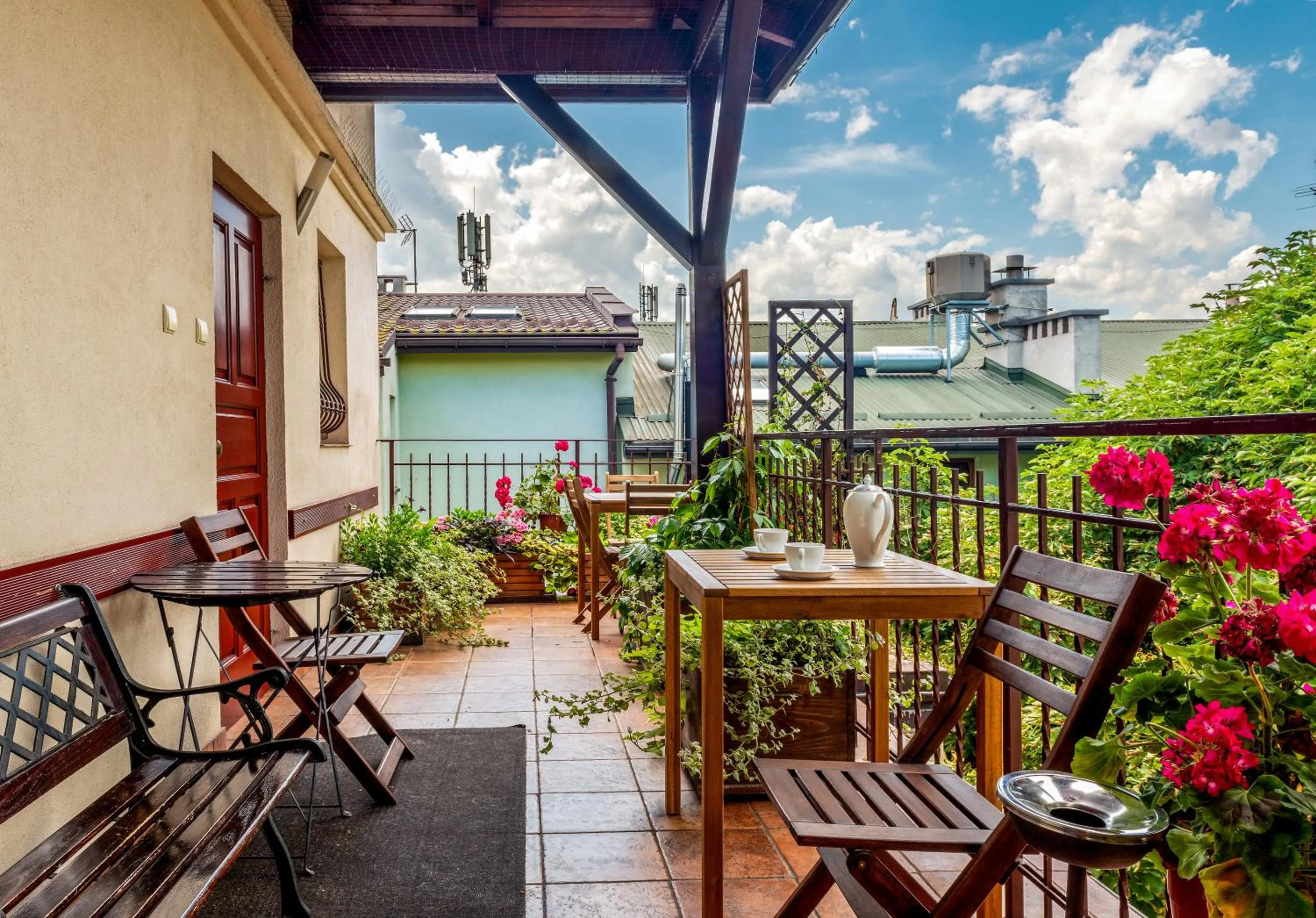 Balcony/Terrace in Kazimierz Secret