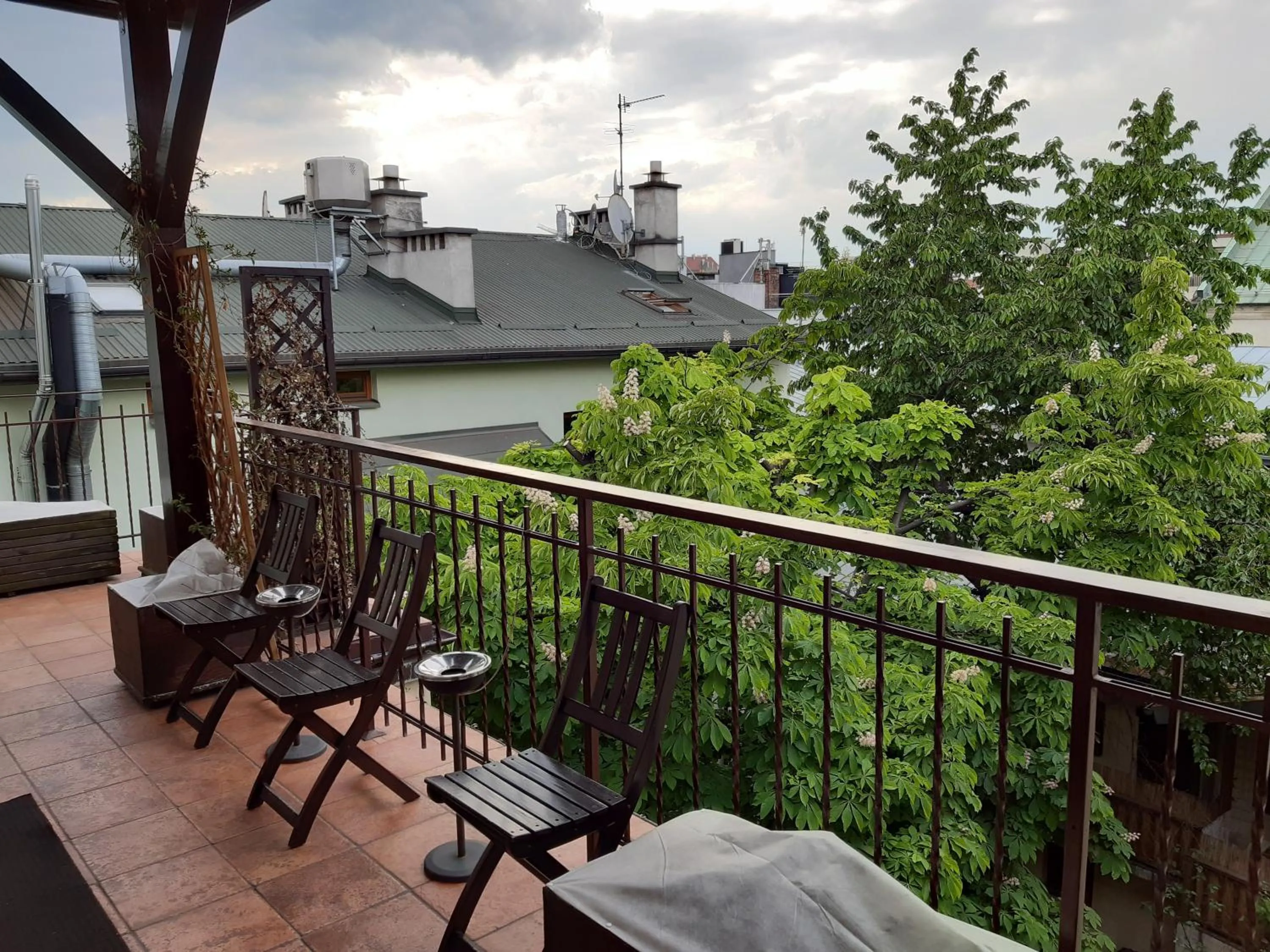 Balcony/Terrace in Kazimierz Secret