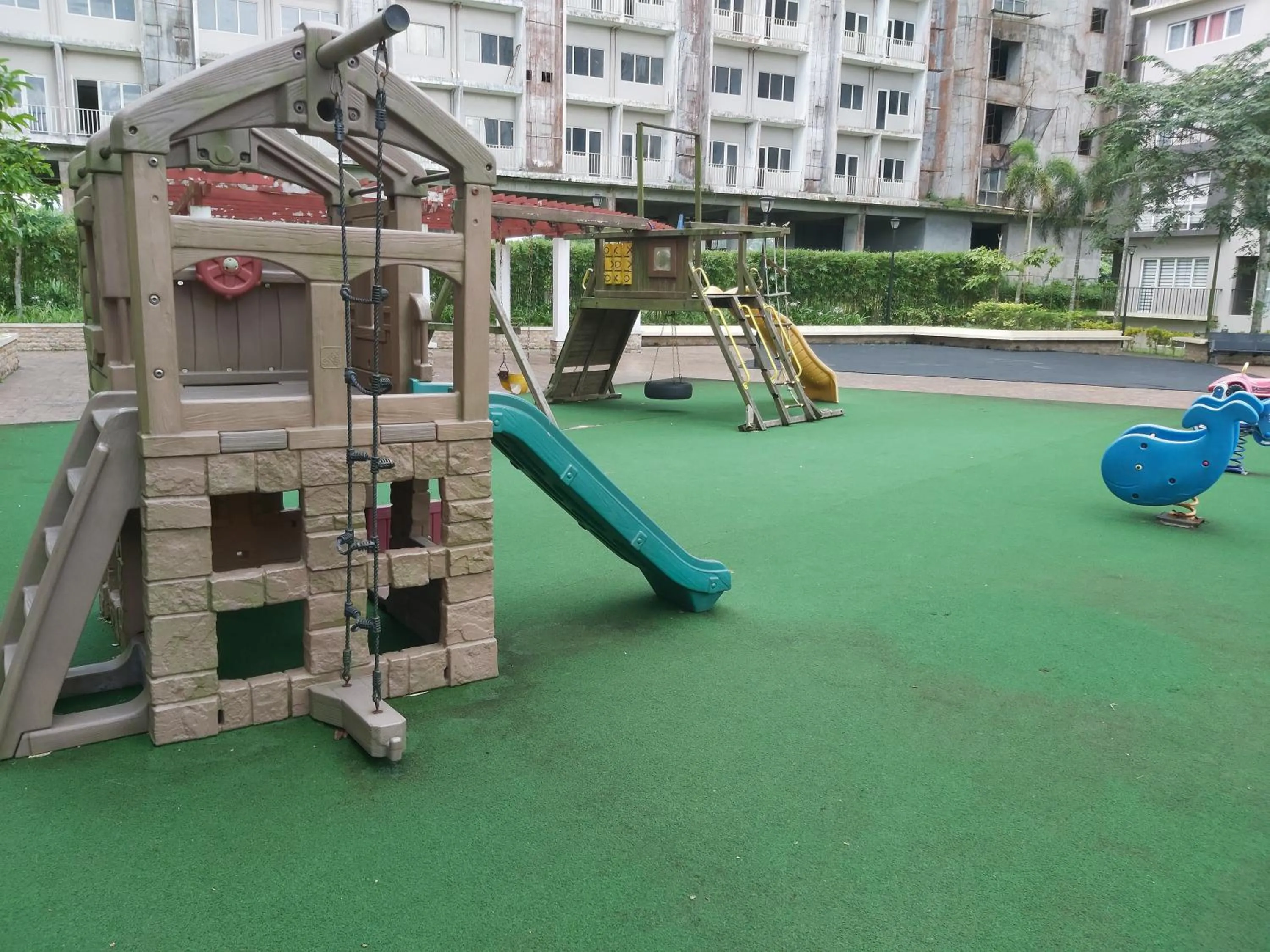 Children play ground in Affordable Tagaytay Monteluce 2 BR with Pool G28