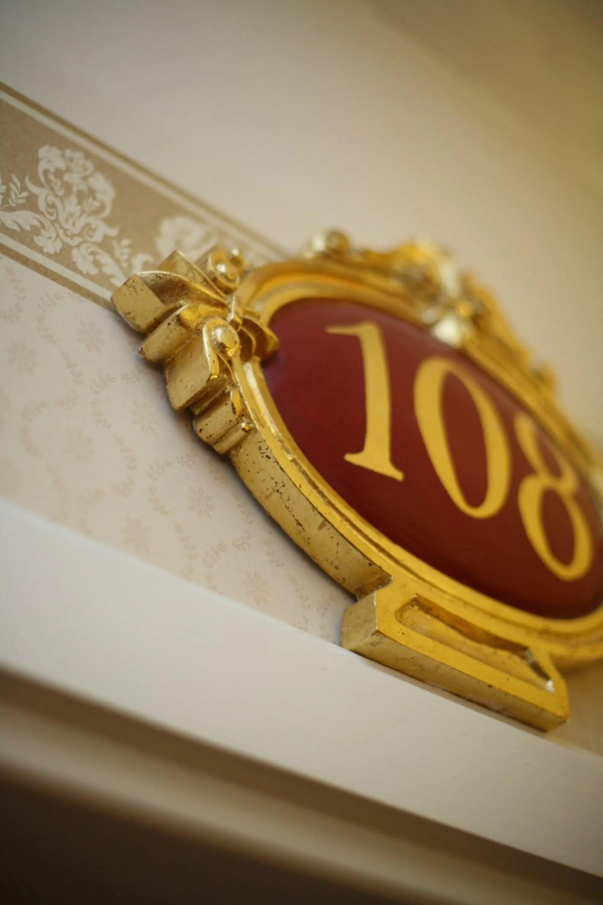 Decorative detail in Great Polonia Kraków Old Town