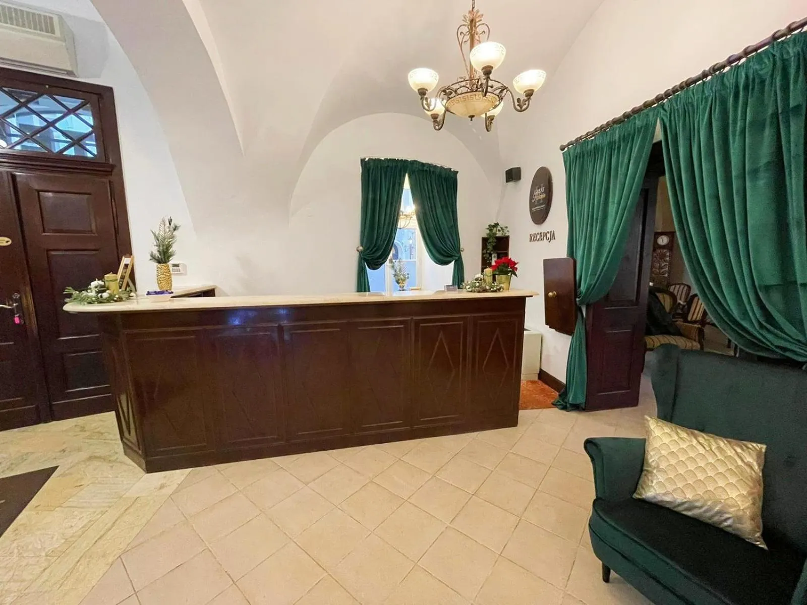 Lobby or reception in Great Polonia Kraków Old Town