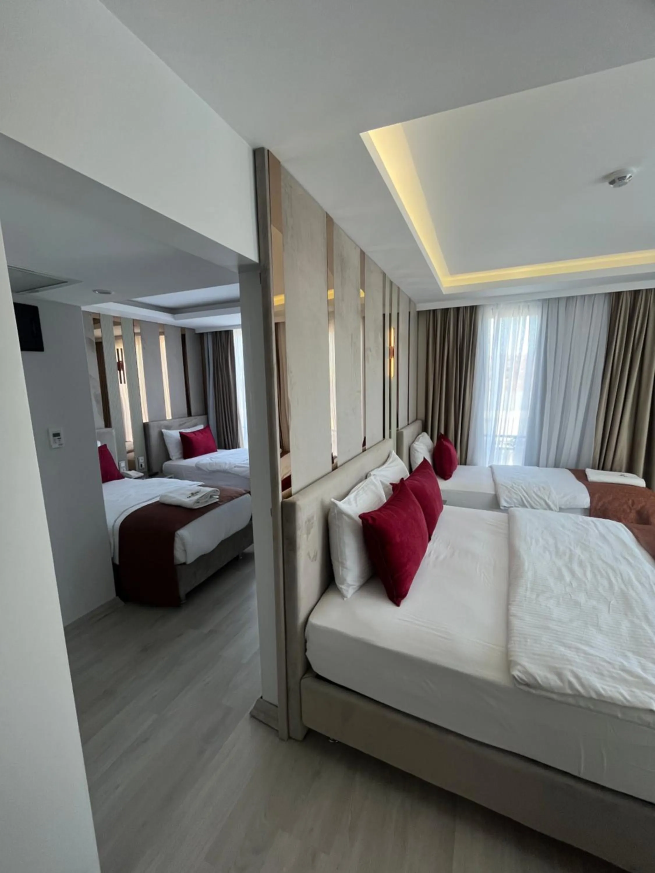 Bed in Cetin Port Hotel