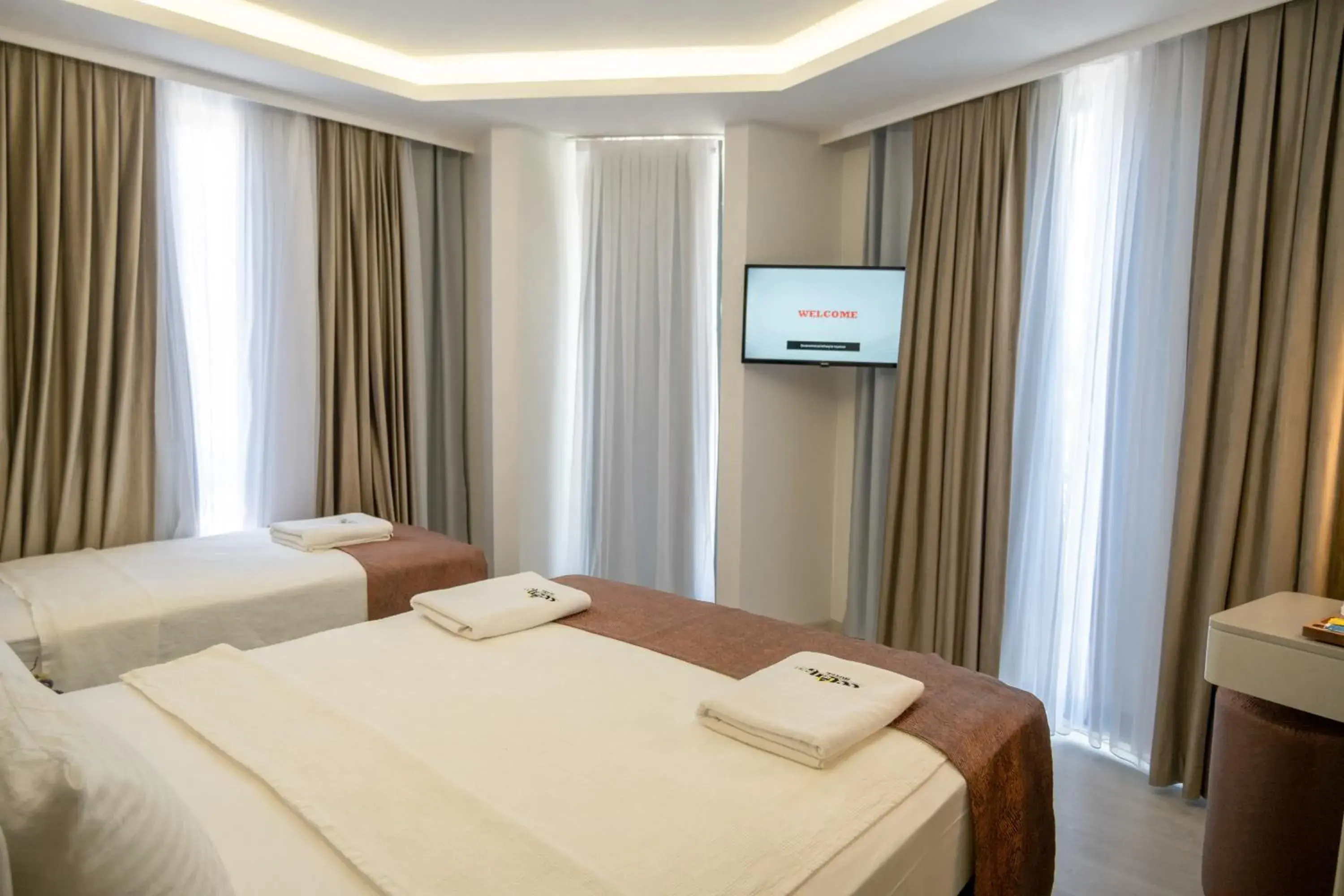 Bed in Cetin Port Hotel Bed in Cetin Port Hotel