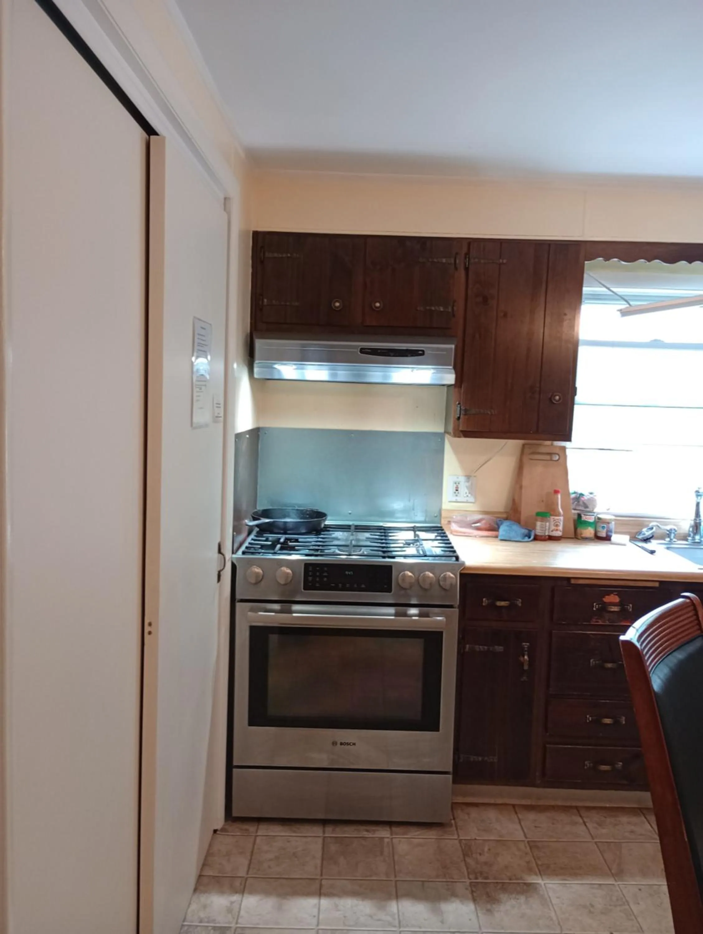 Communal kitchen in The Ashley