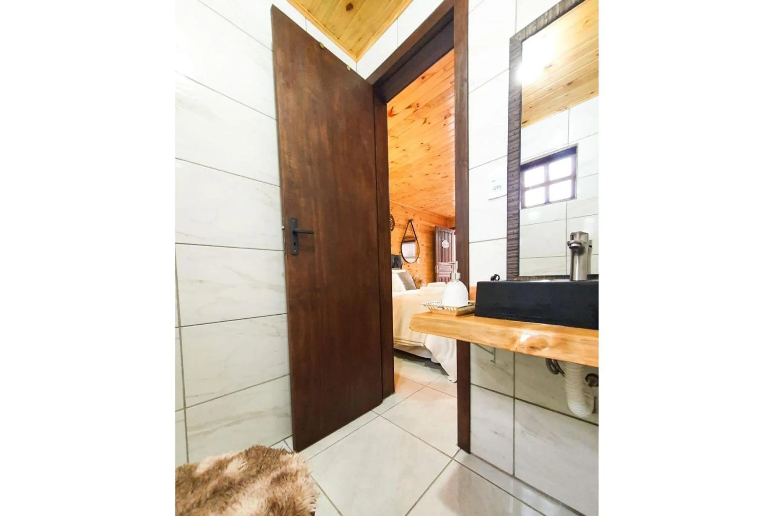 Bathroom in Cabana Brisa Serrana - Urubici-SC