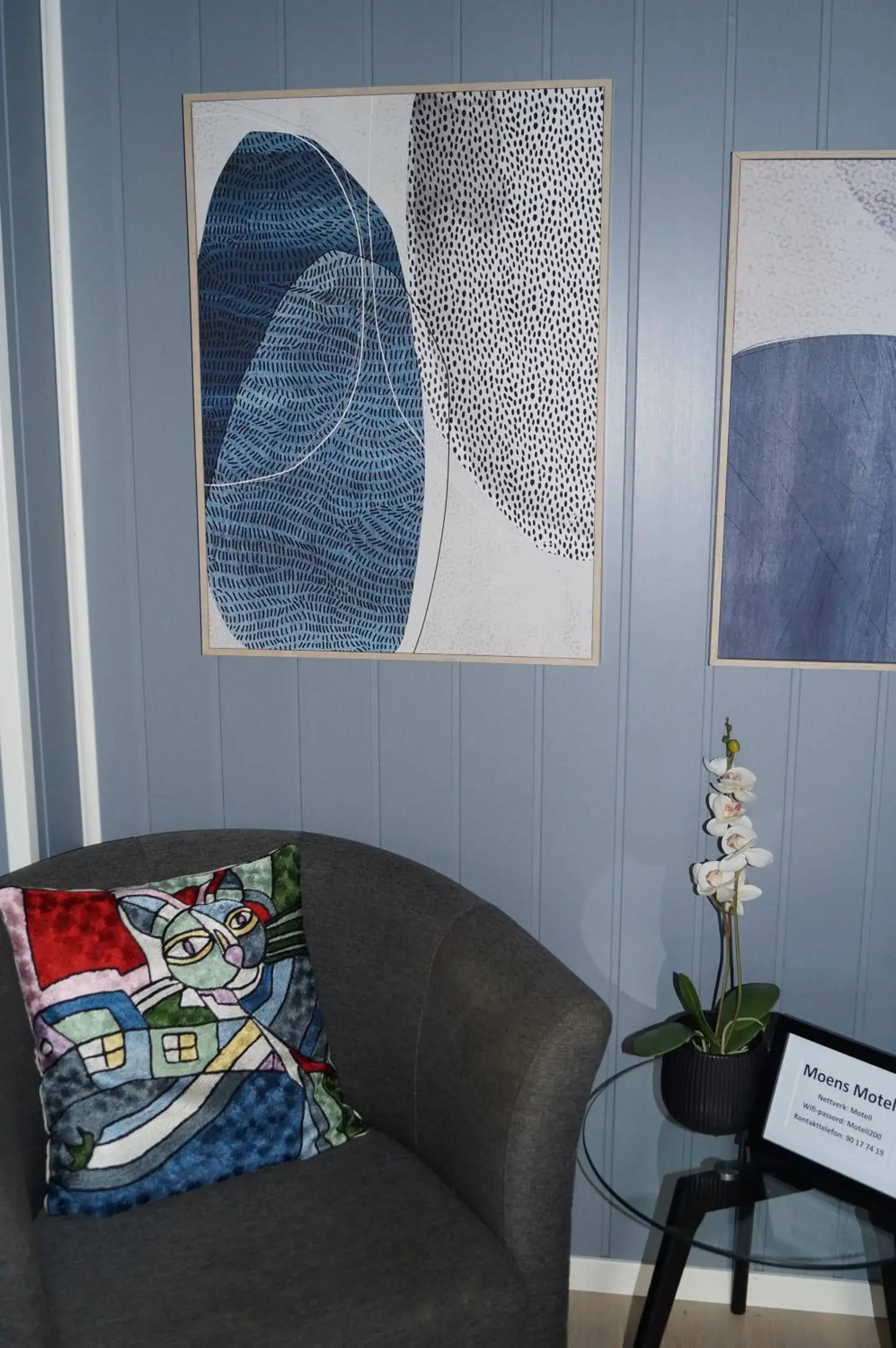 Bedroom in Moens Motell Bedroom in Moens Motell