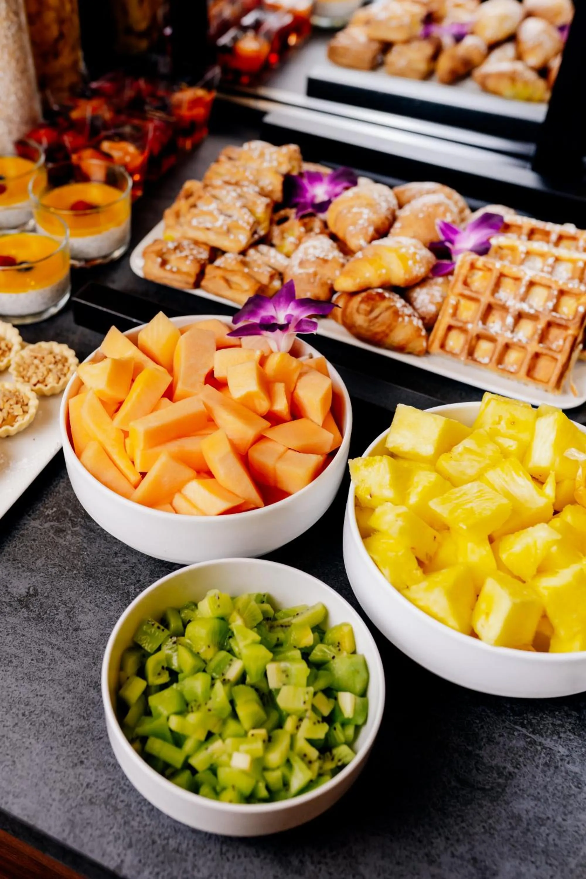 Food close-up in Ascot Premium Hotel