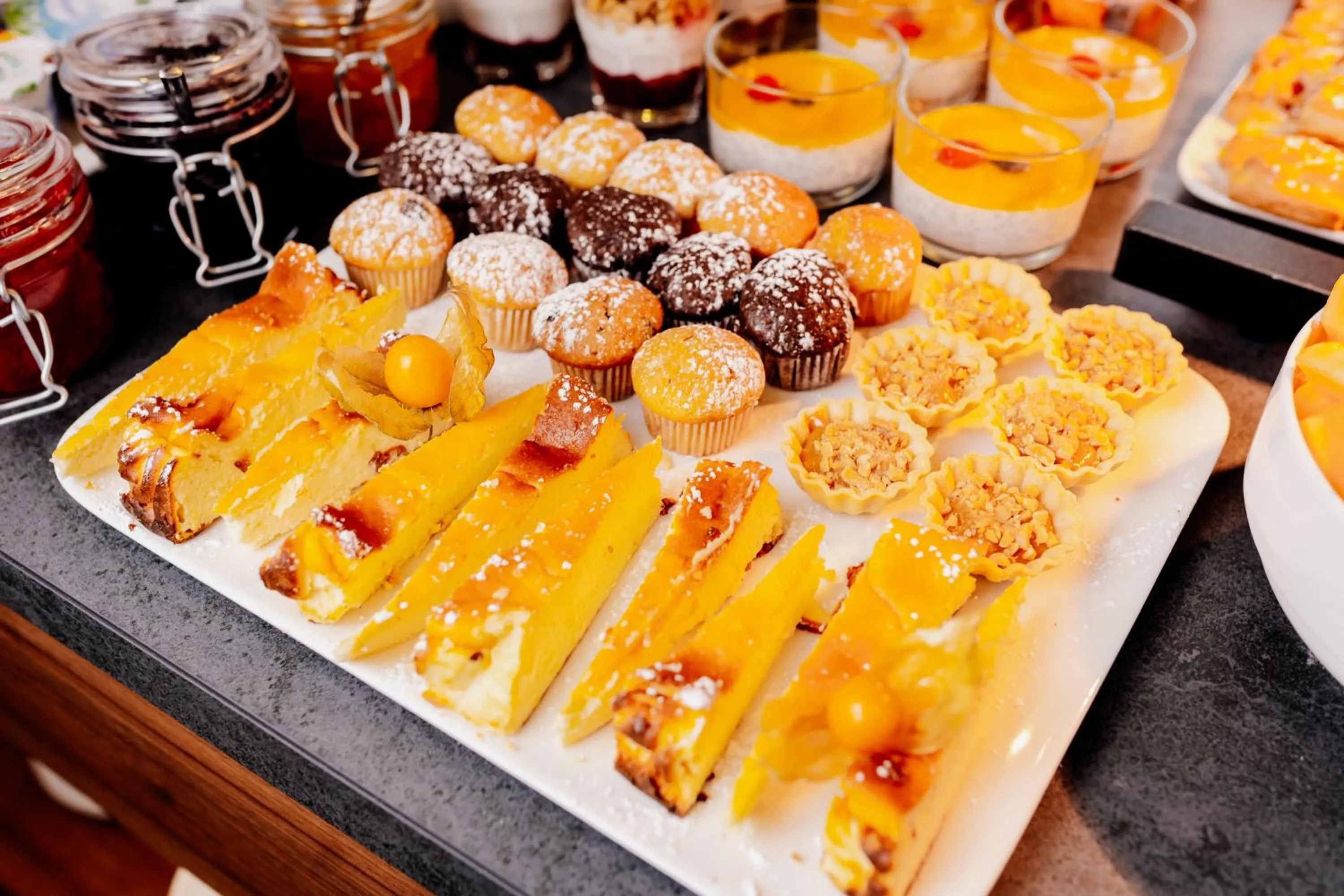 Food close-up in Ascot Premium Hotel