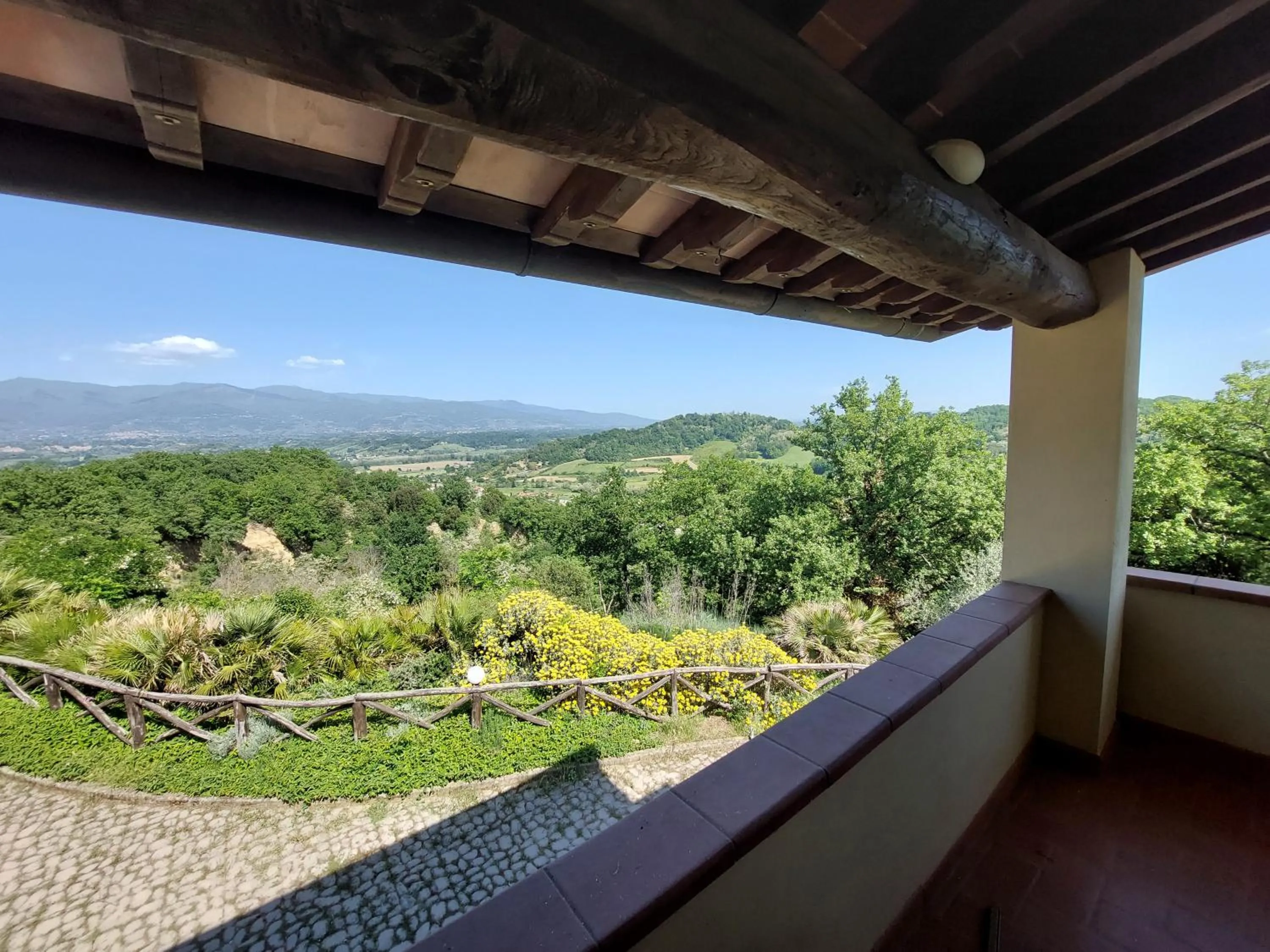 Balcony/Terrace in Il Castellaccio di Figline