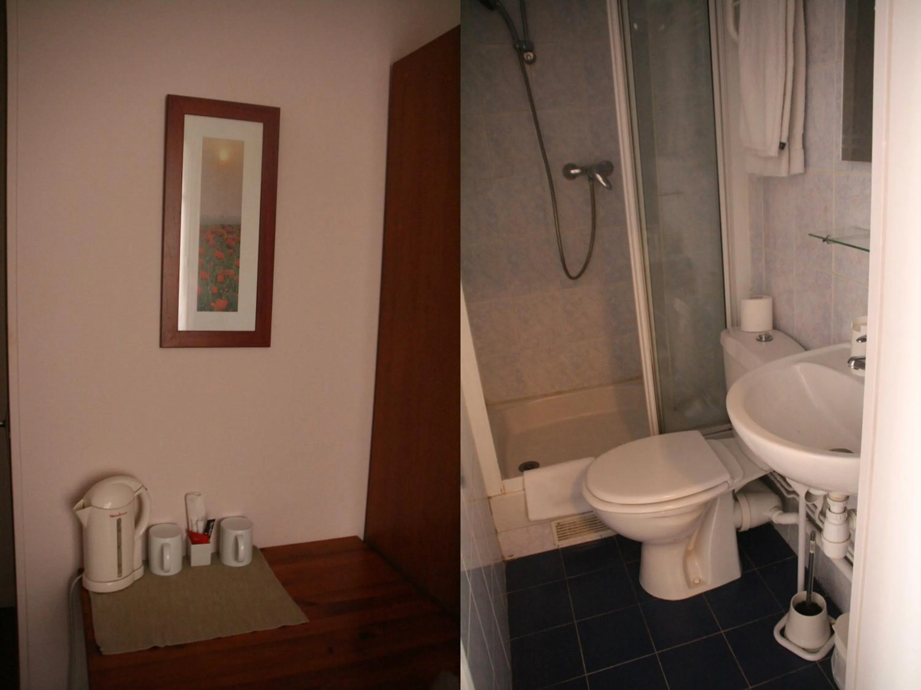 Bathroom in Hôtel du Roussillon