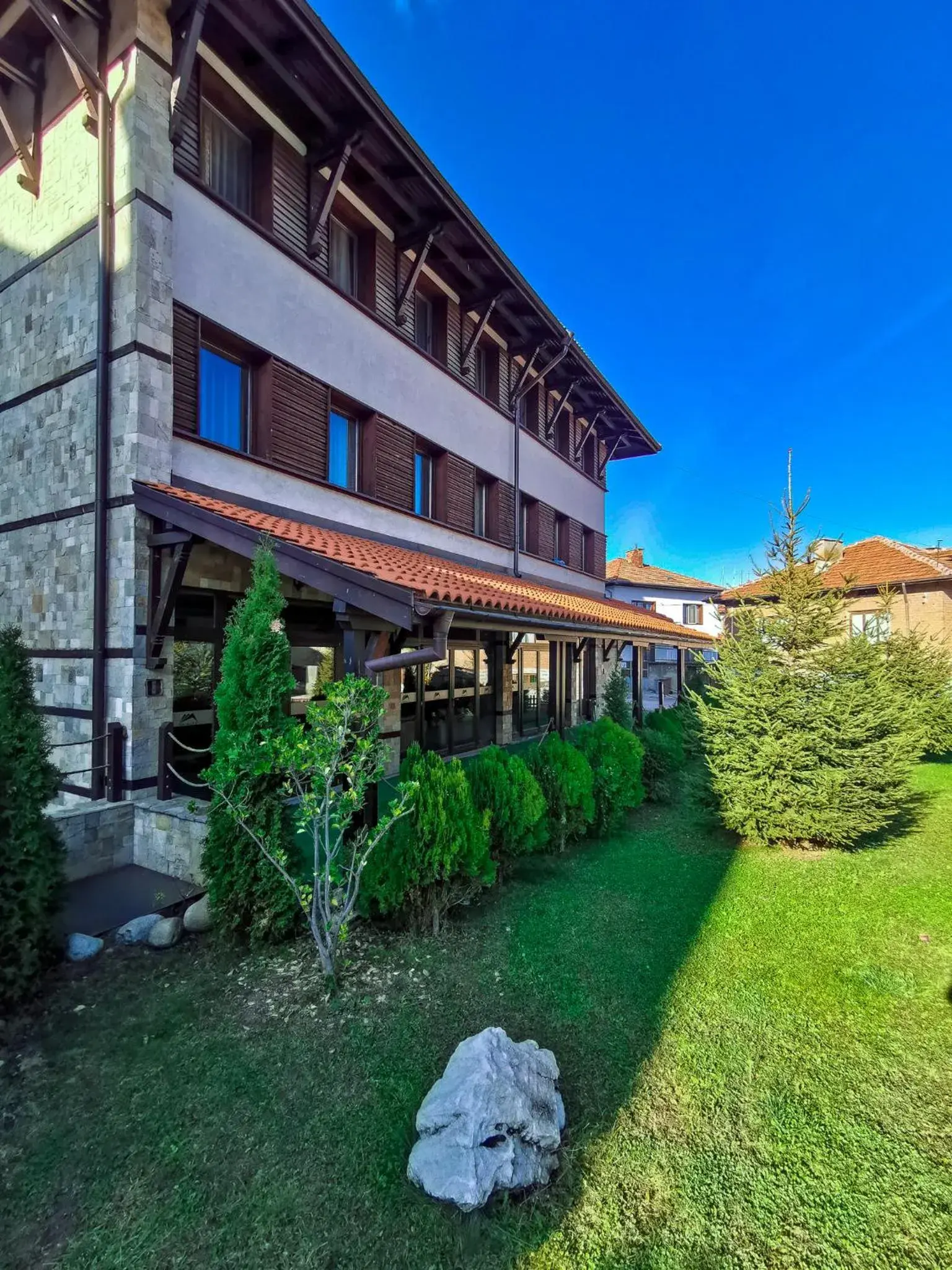 Property building in Trinity Residence Bansko Property building in Trinity Residence Bansko