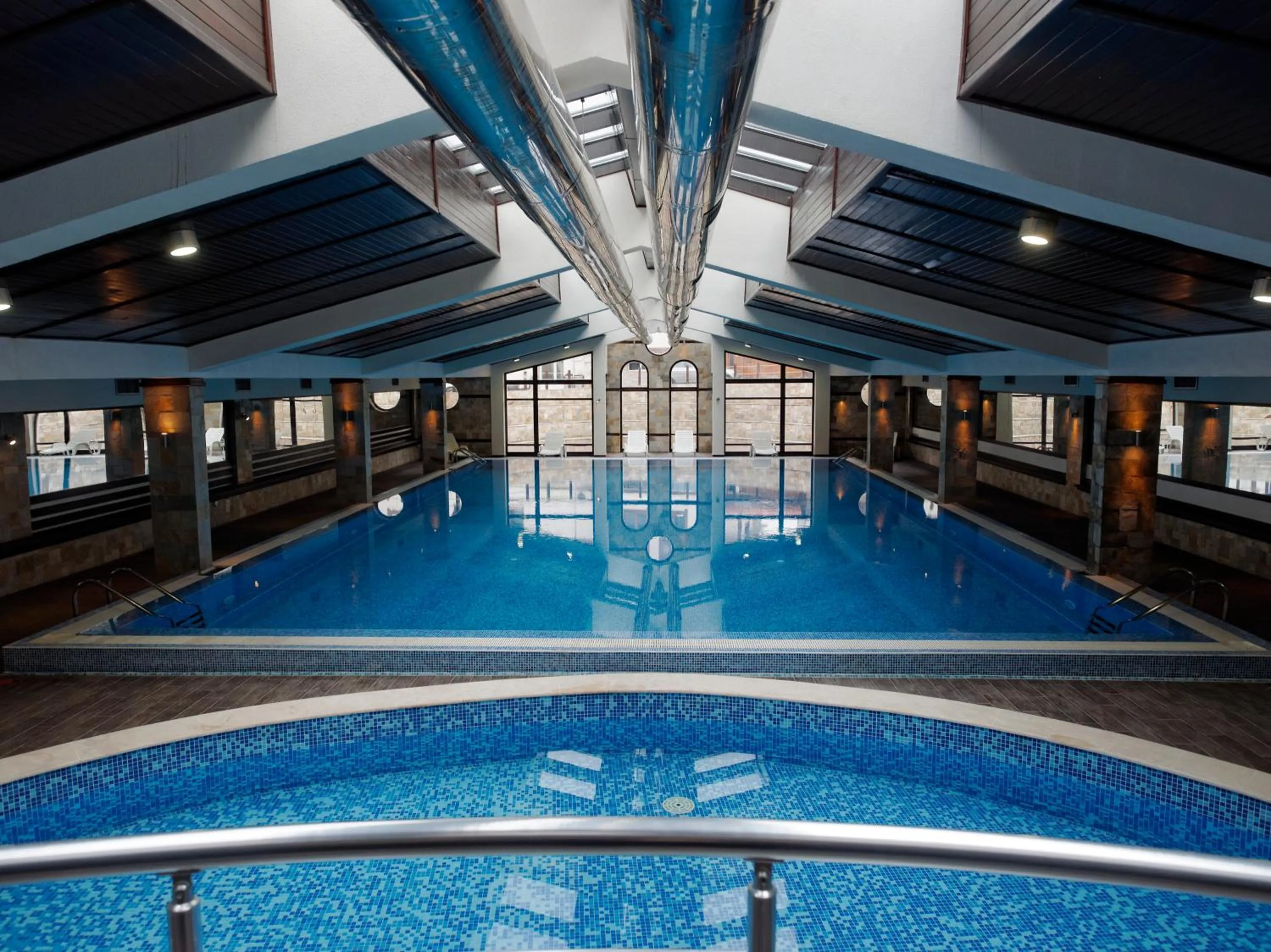 Pool view in Trinity Residence Bansko