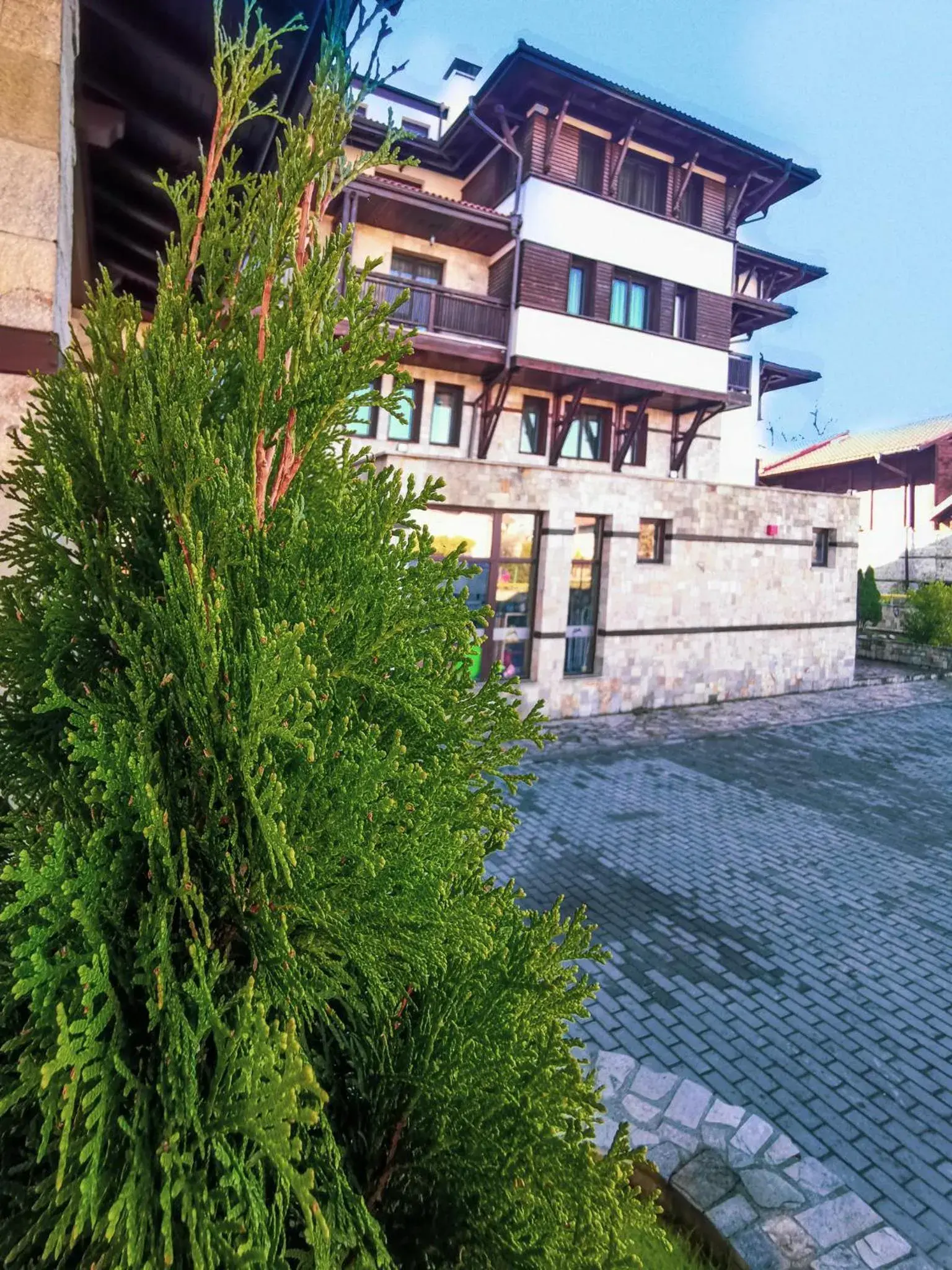 Property building in Trinity Residence Bansko Property building in Trinity Residence Bansko
