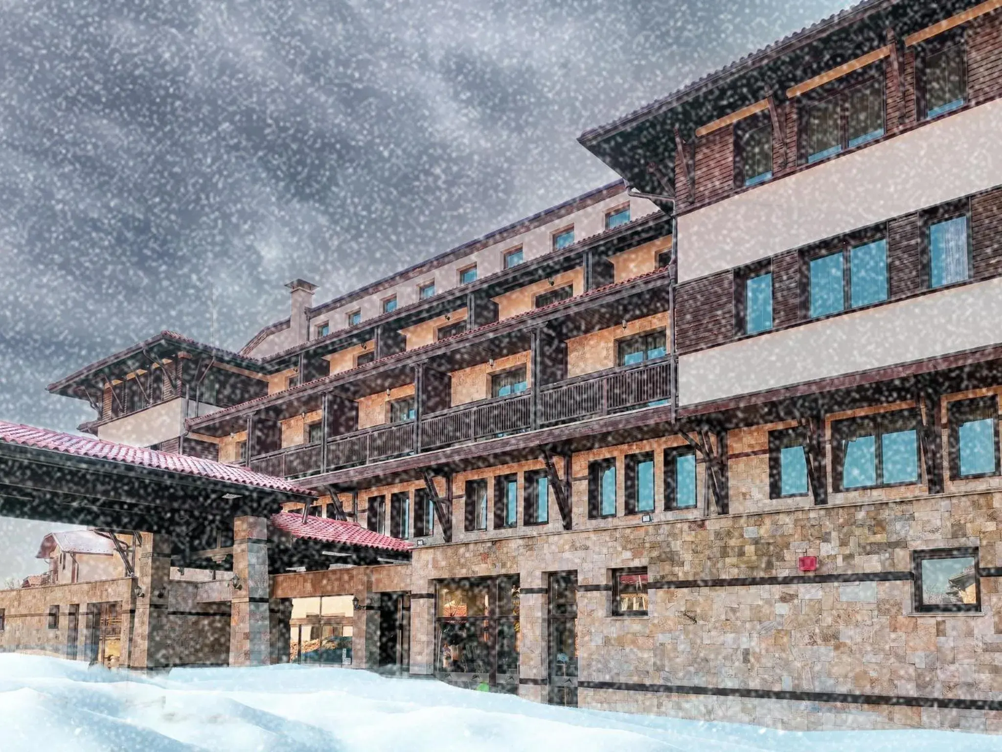 Property building in Trinity Residence Bansko Property building in Trinity Residence Bansko
