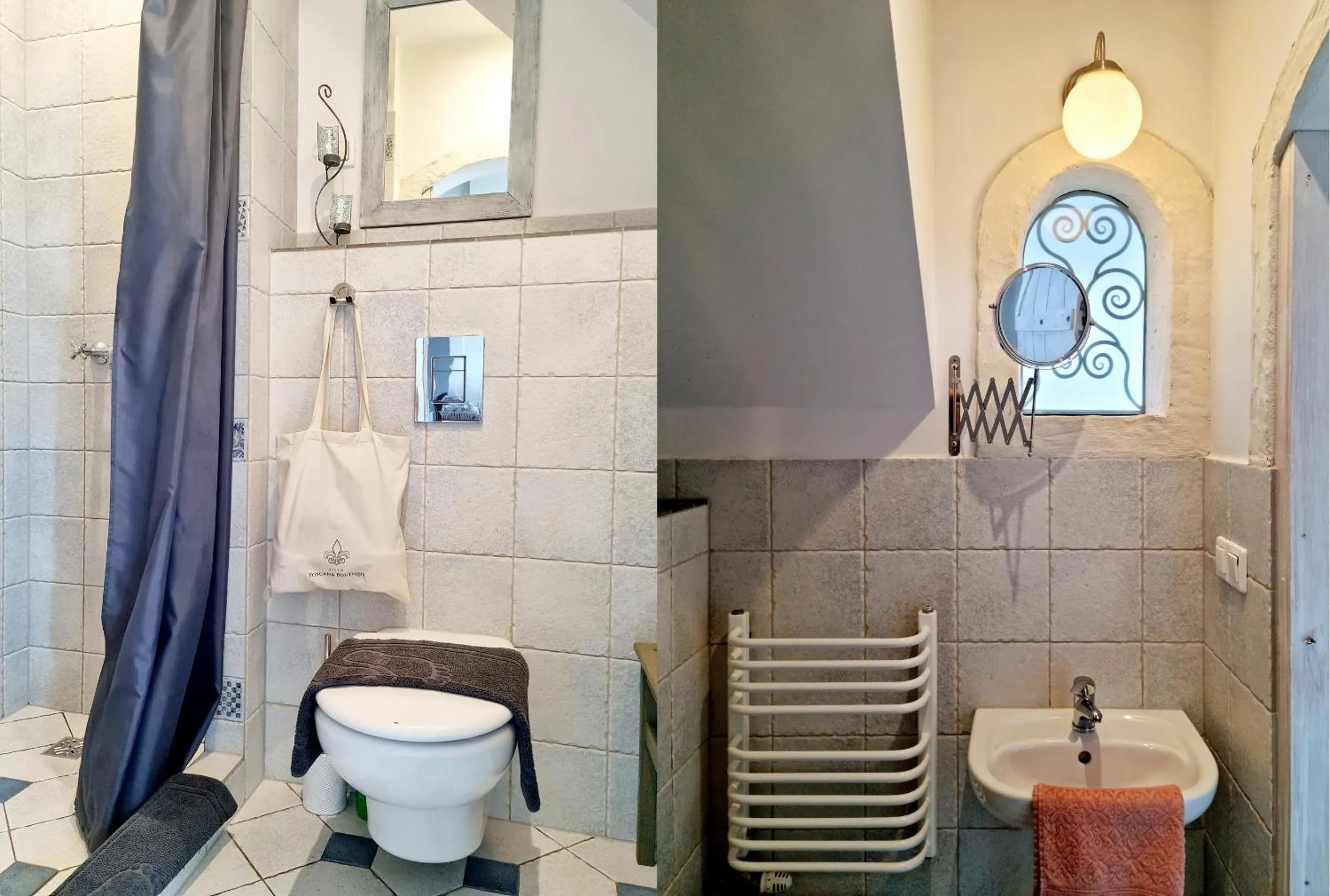 Shower in Villa Toscana Boutique