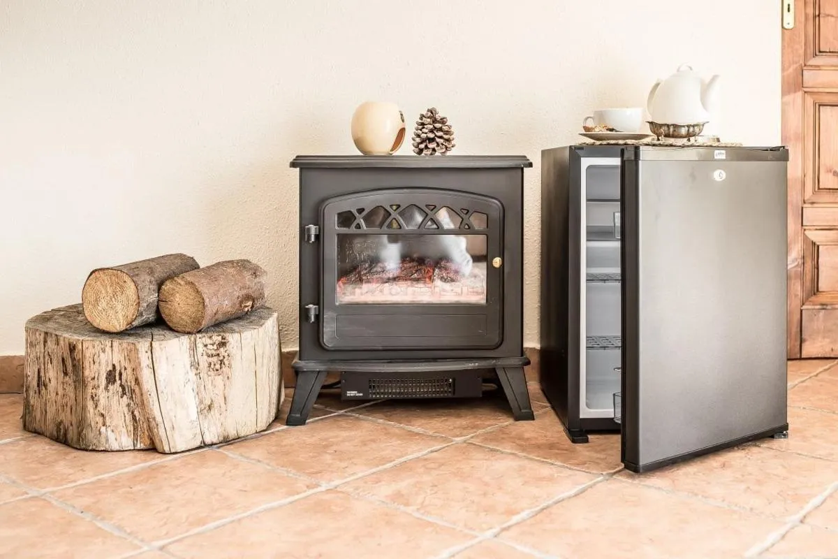 fireplace in Villa Toscana Boutique