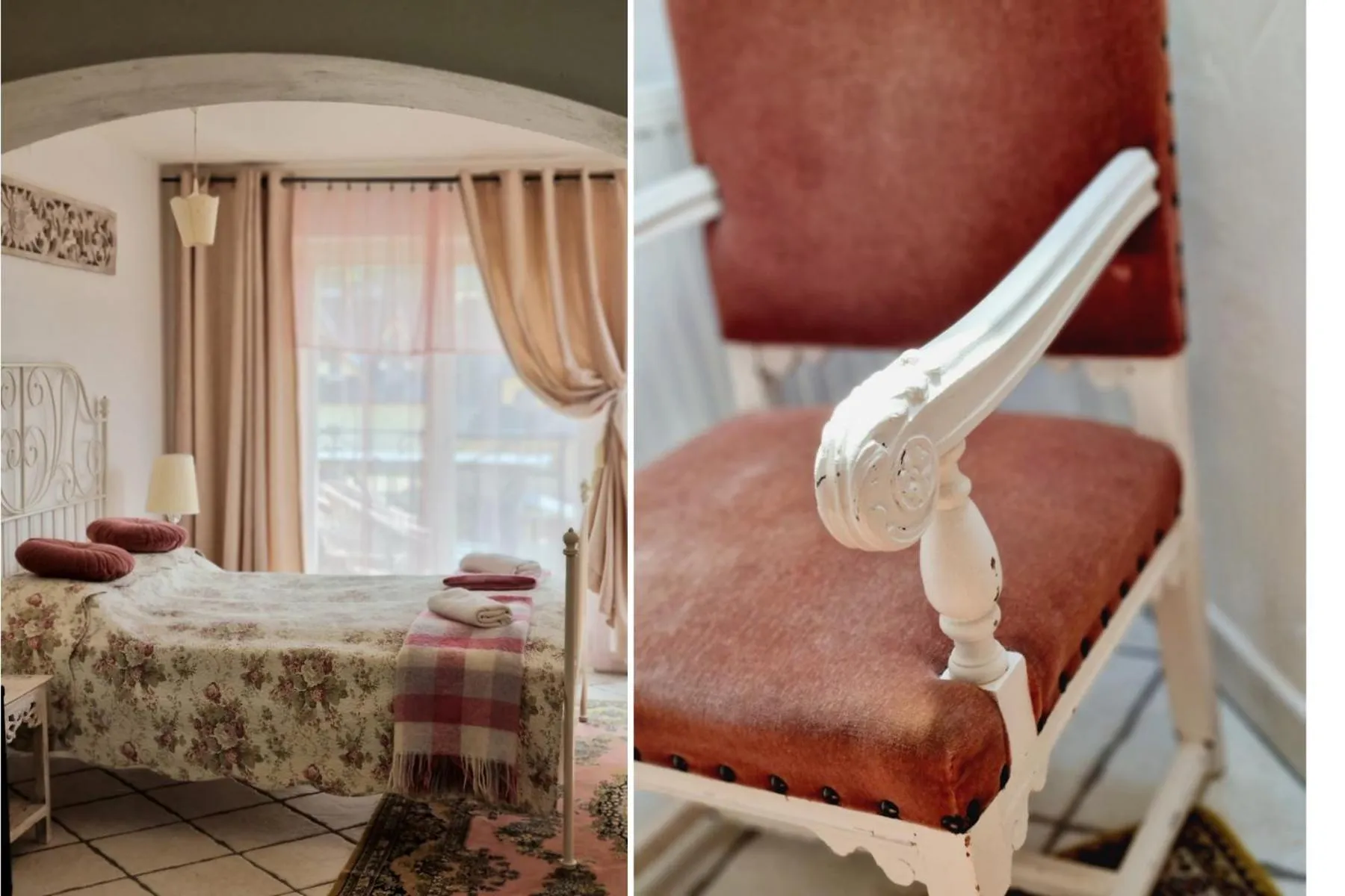 Bed in Villa Toscana Boutique