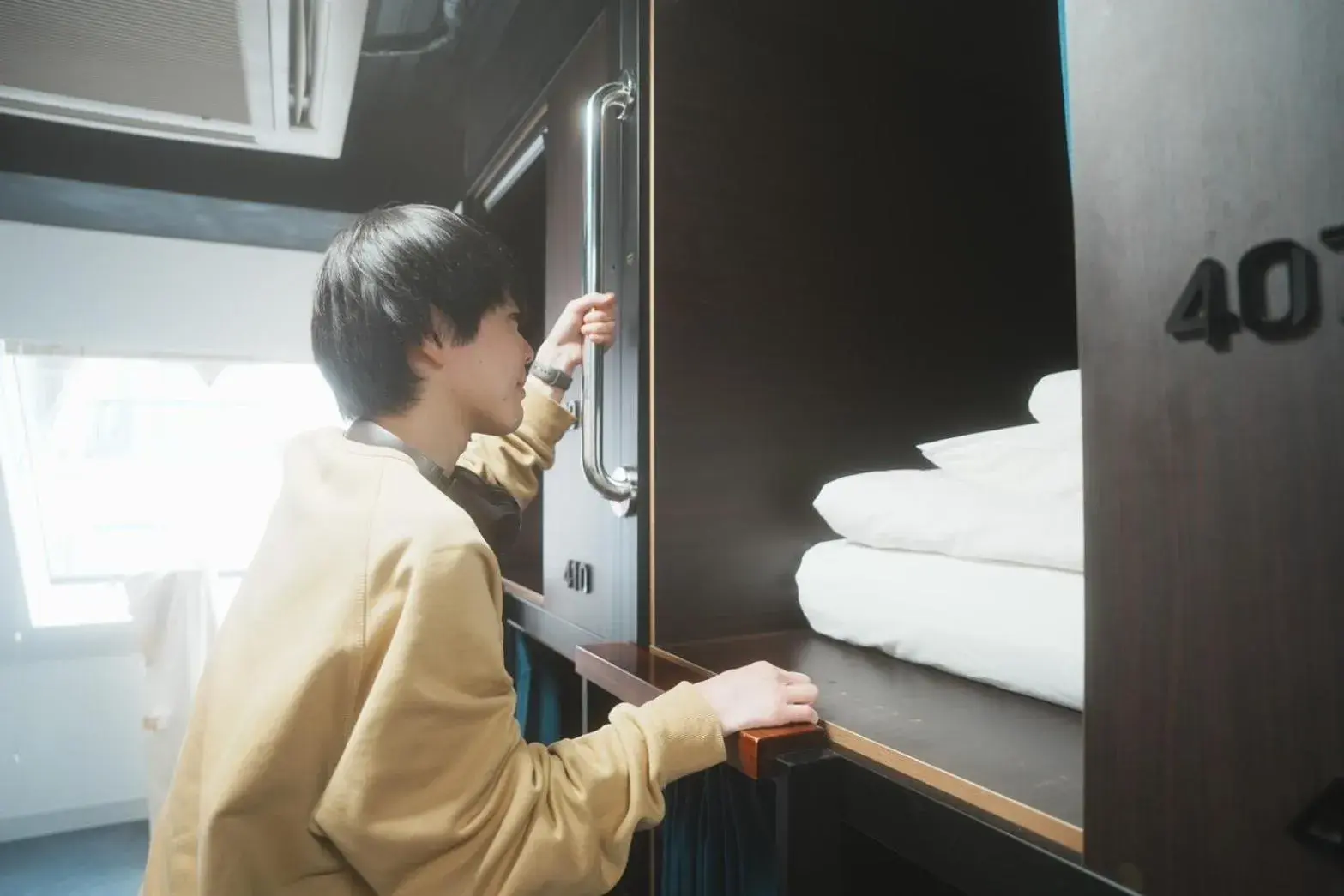 Single Bed in Male Dormitory Room in Hostel JAZ Single Bed in Male Dormitory Room in Hostel JAZ