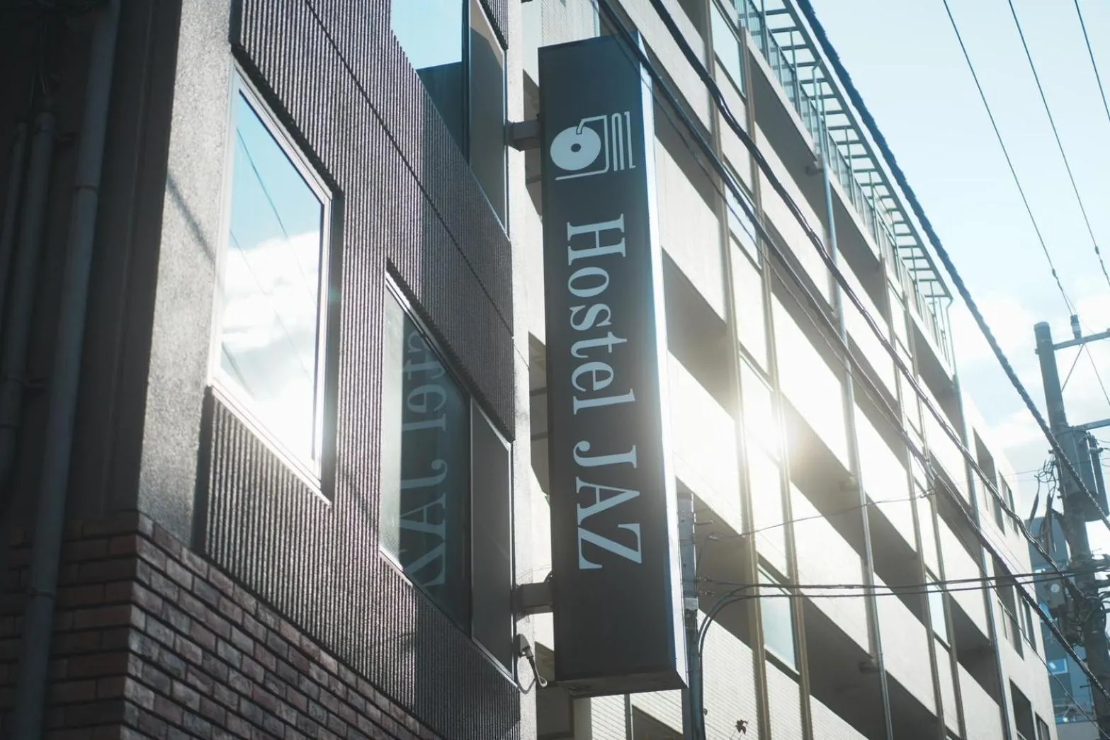 Facade/entrance in Hostel JAZ