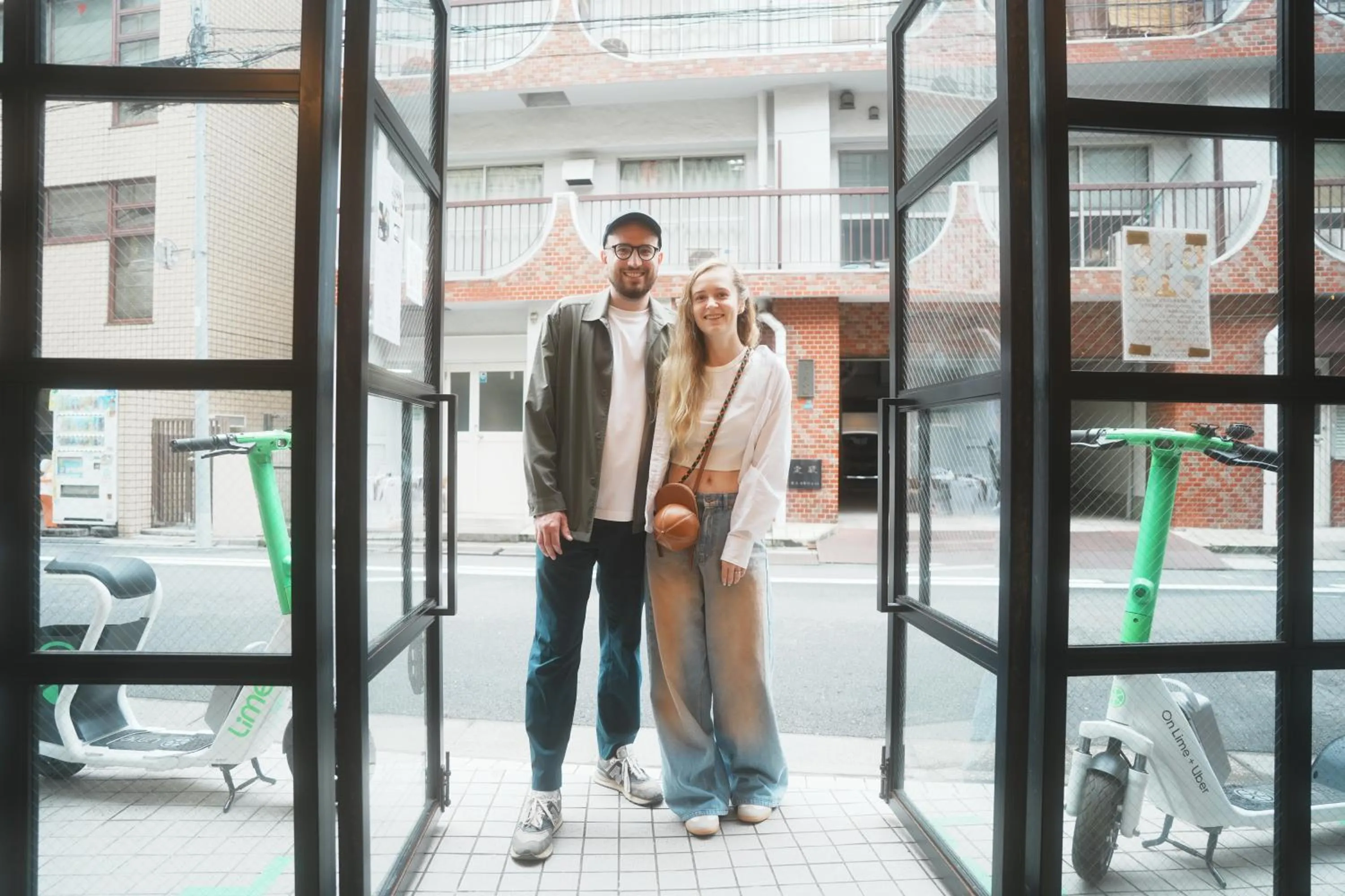 People in Hiromas Hostel in Ueno