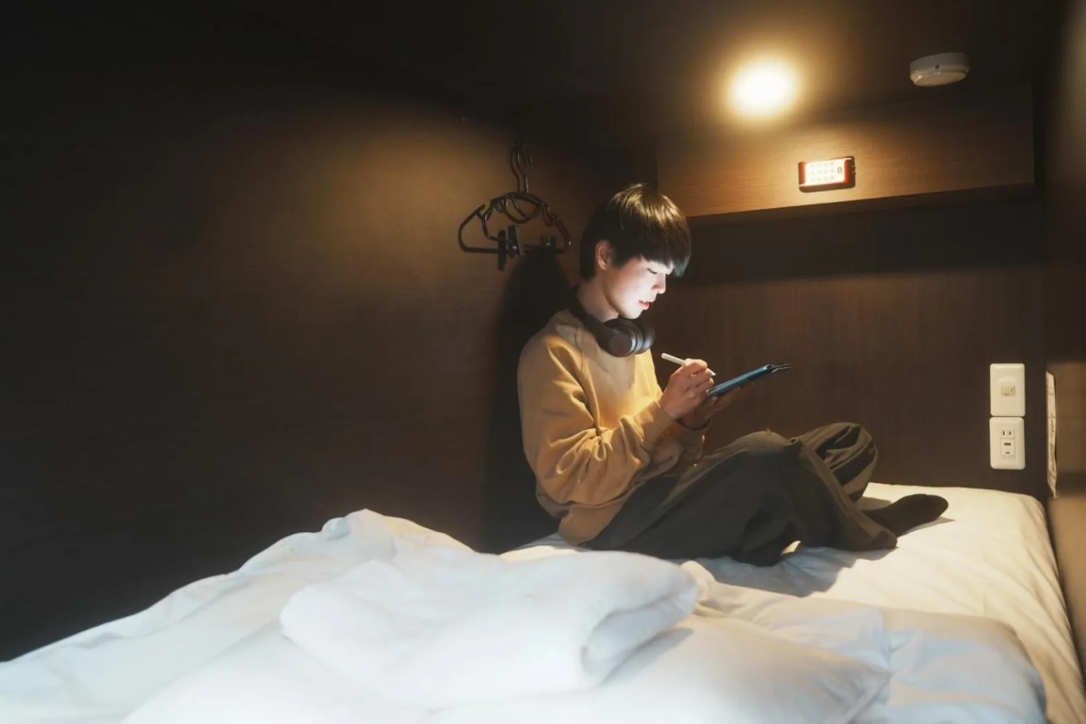 group of guests, Bed in Hostel JAZ