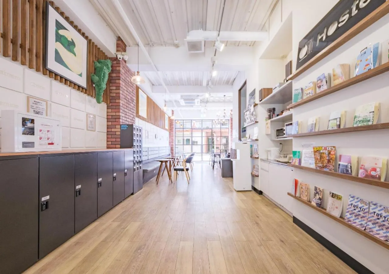 Lobby or reception in Hostel JAZ