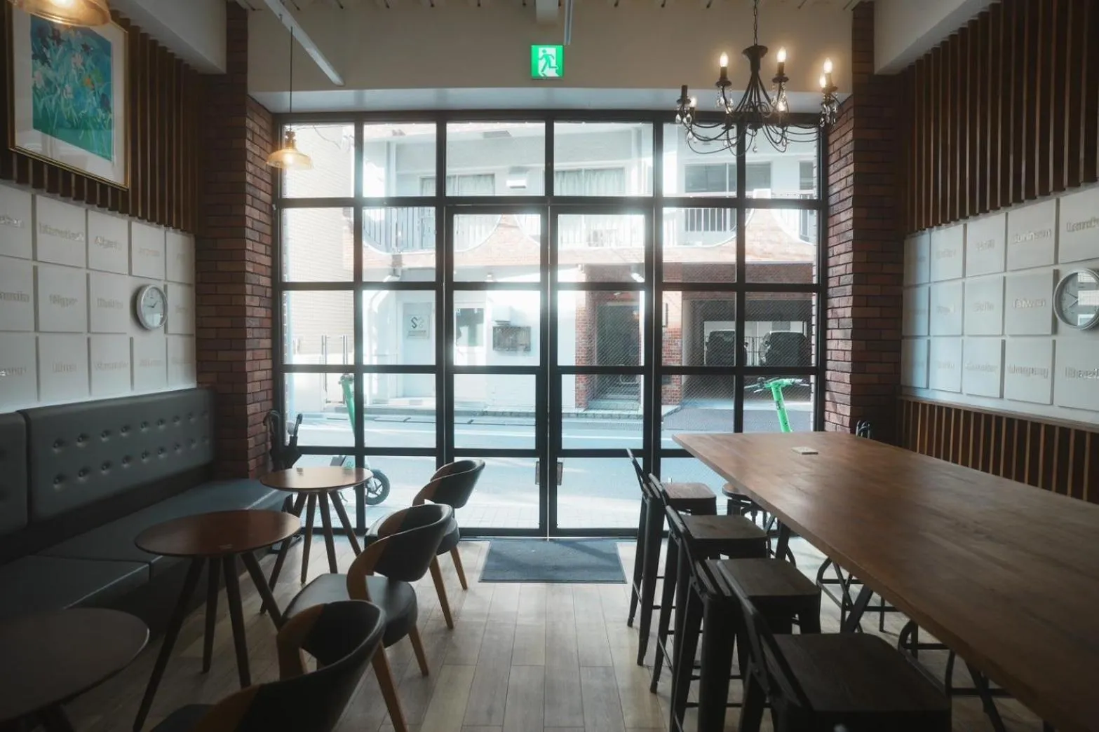 Lobby or reception in Hostel JAZ