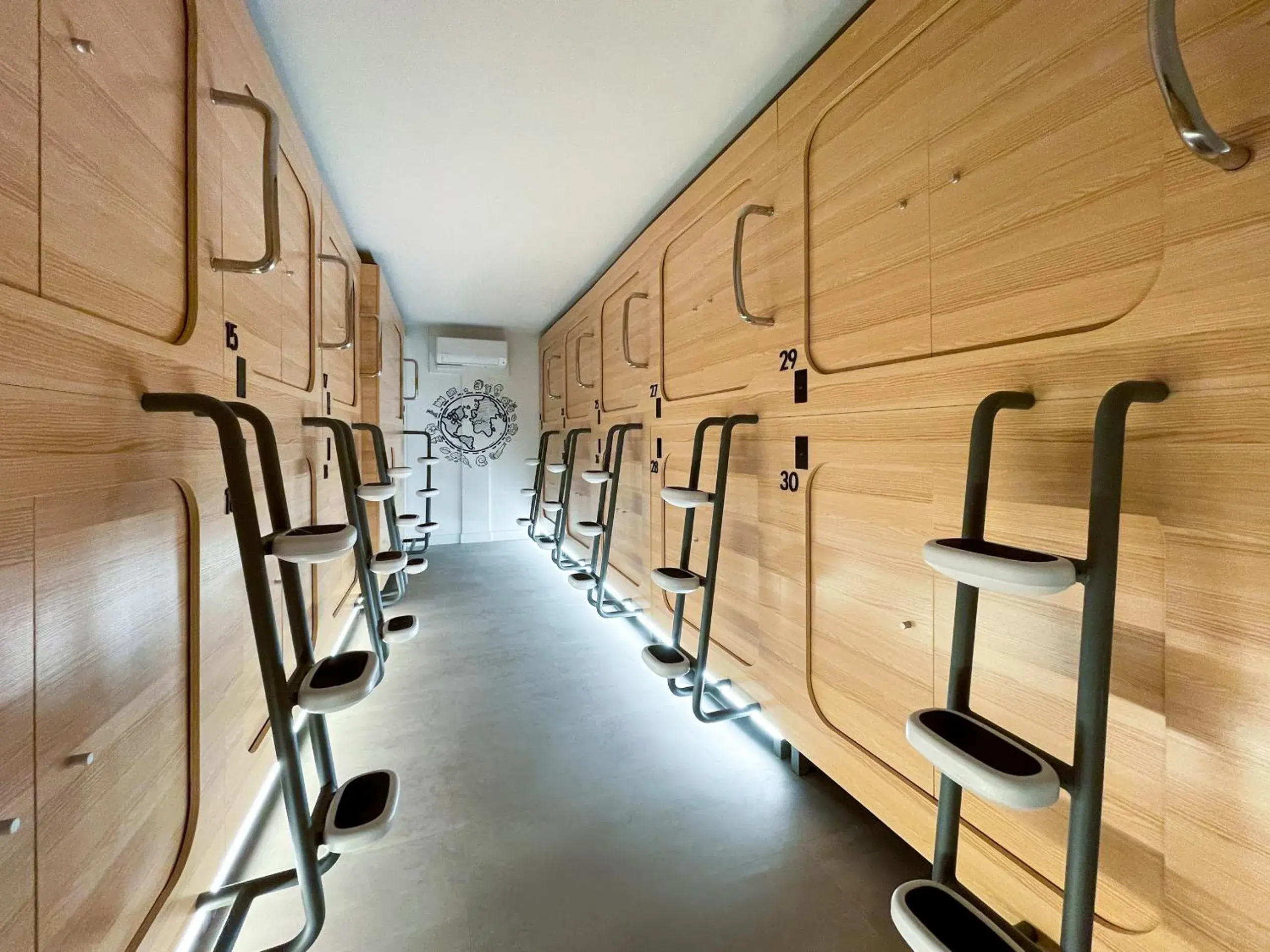 Photo of the whole room in Airone Capsule Hotel Photo of the whole room in Airone Capsule Hotel