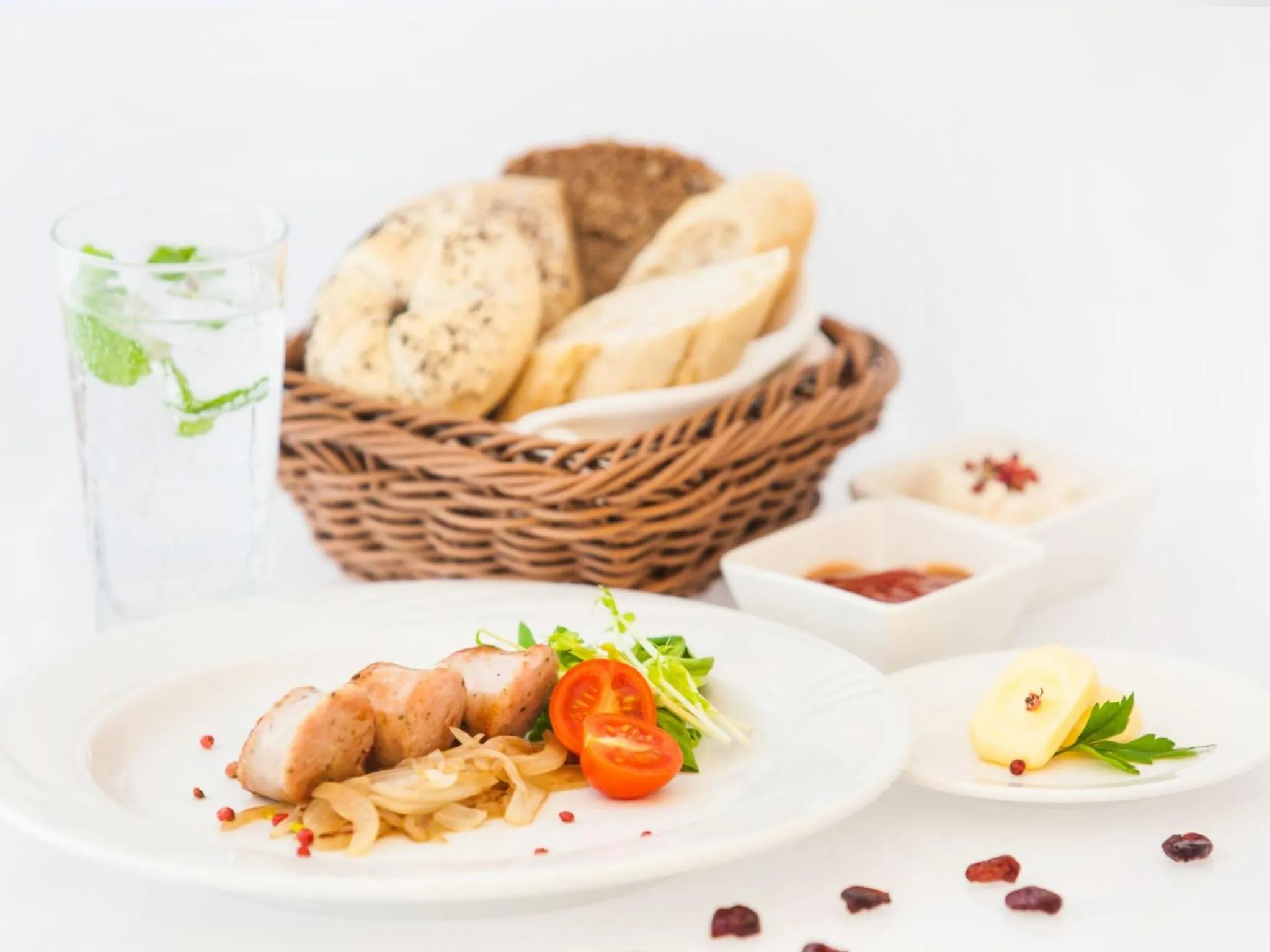 Restaurant/places to eat in Qubus Hotel Gliwice