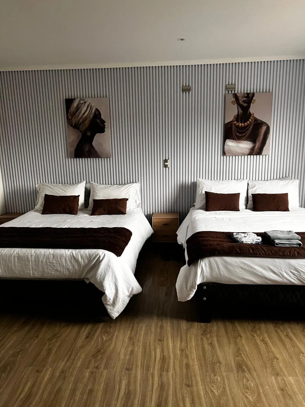 Bed in Hotel Mackenna