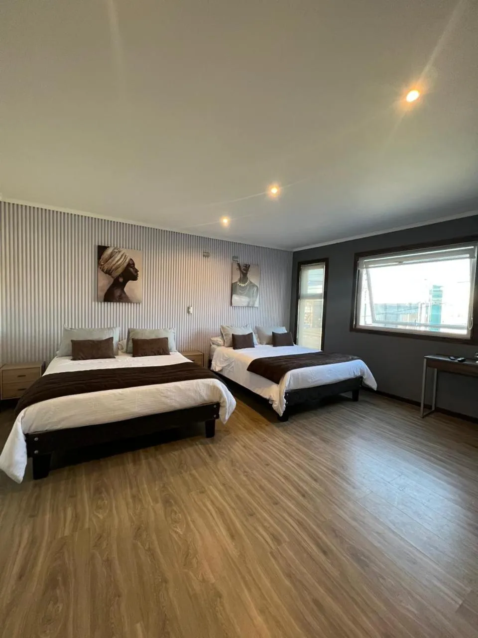 Bed in Hotel Mackenna