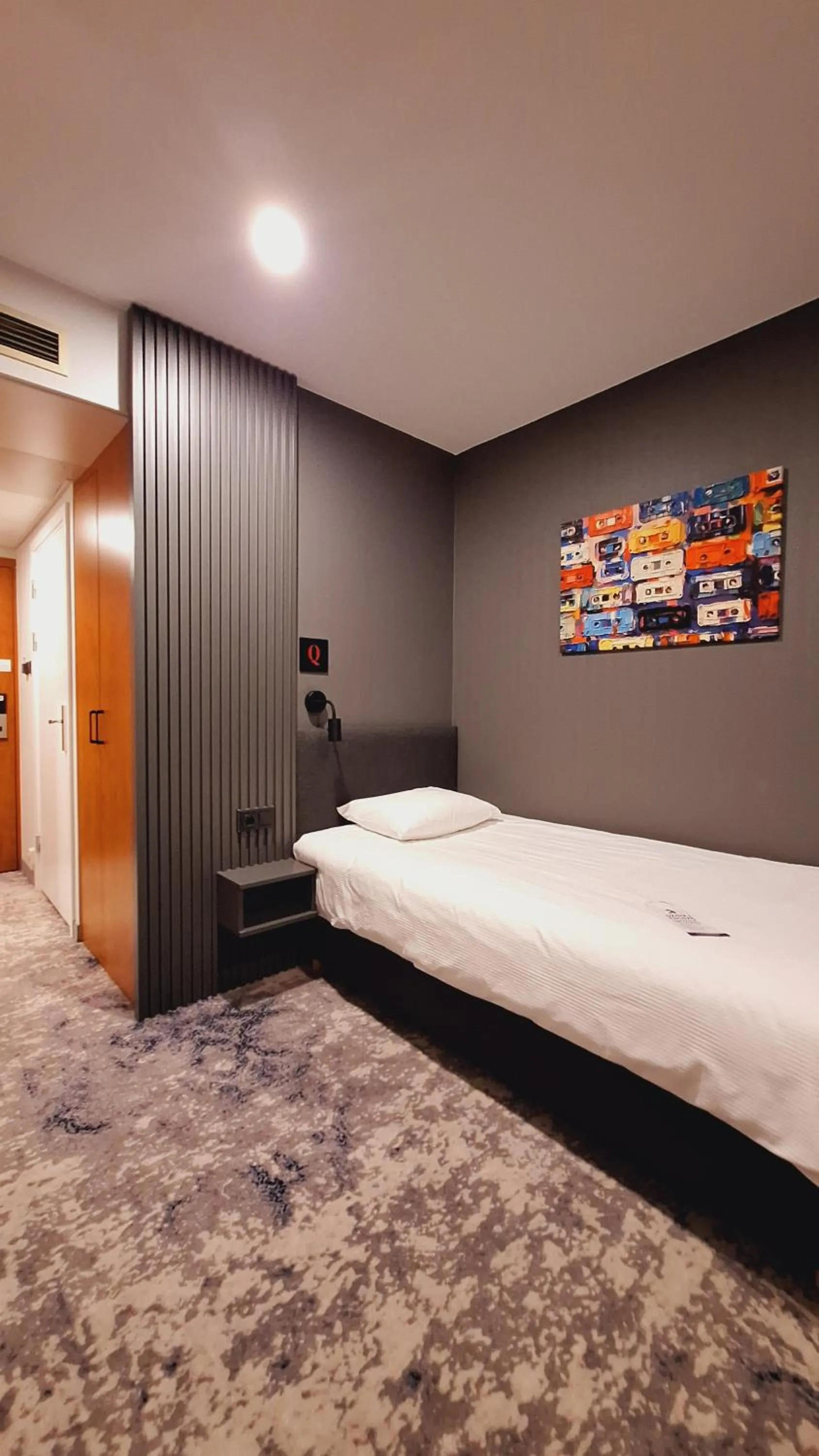 Bed in Qubus Hotel Gorzów Wielkopolski