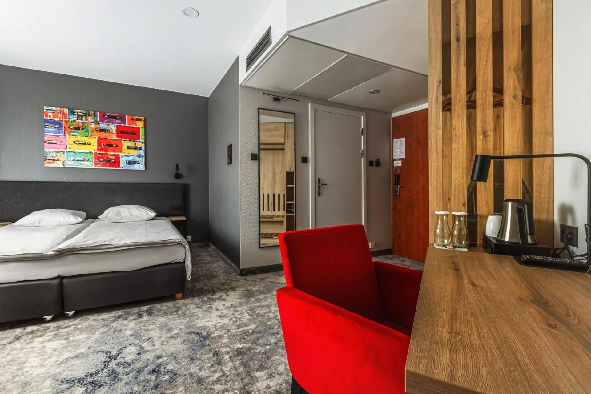 Photo of the whole room, Bed in Qubus Hotel Gorzów Wielkopolski