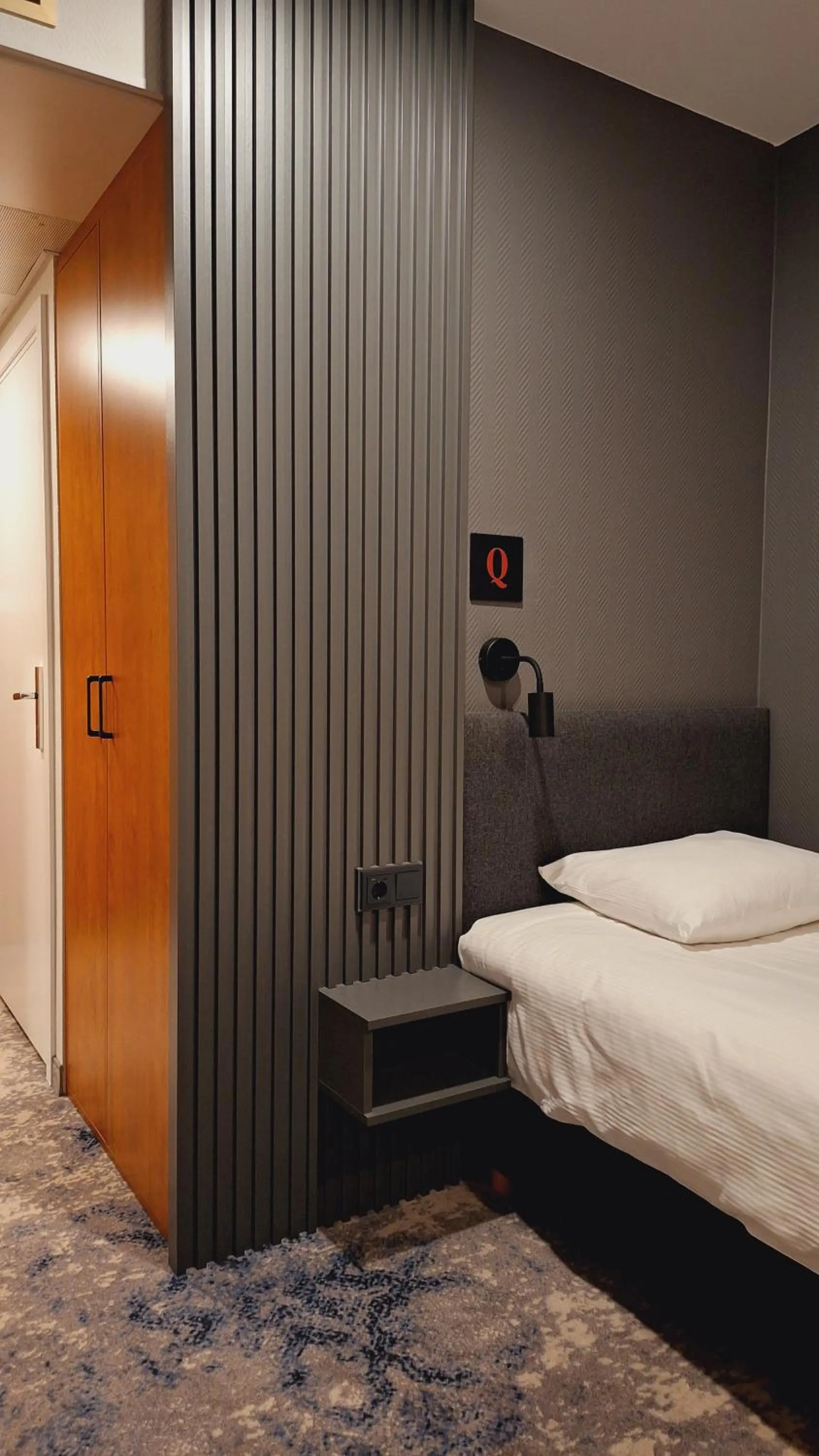 Bed in Qubus Hotel Gorzów Wielkopolski