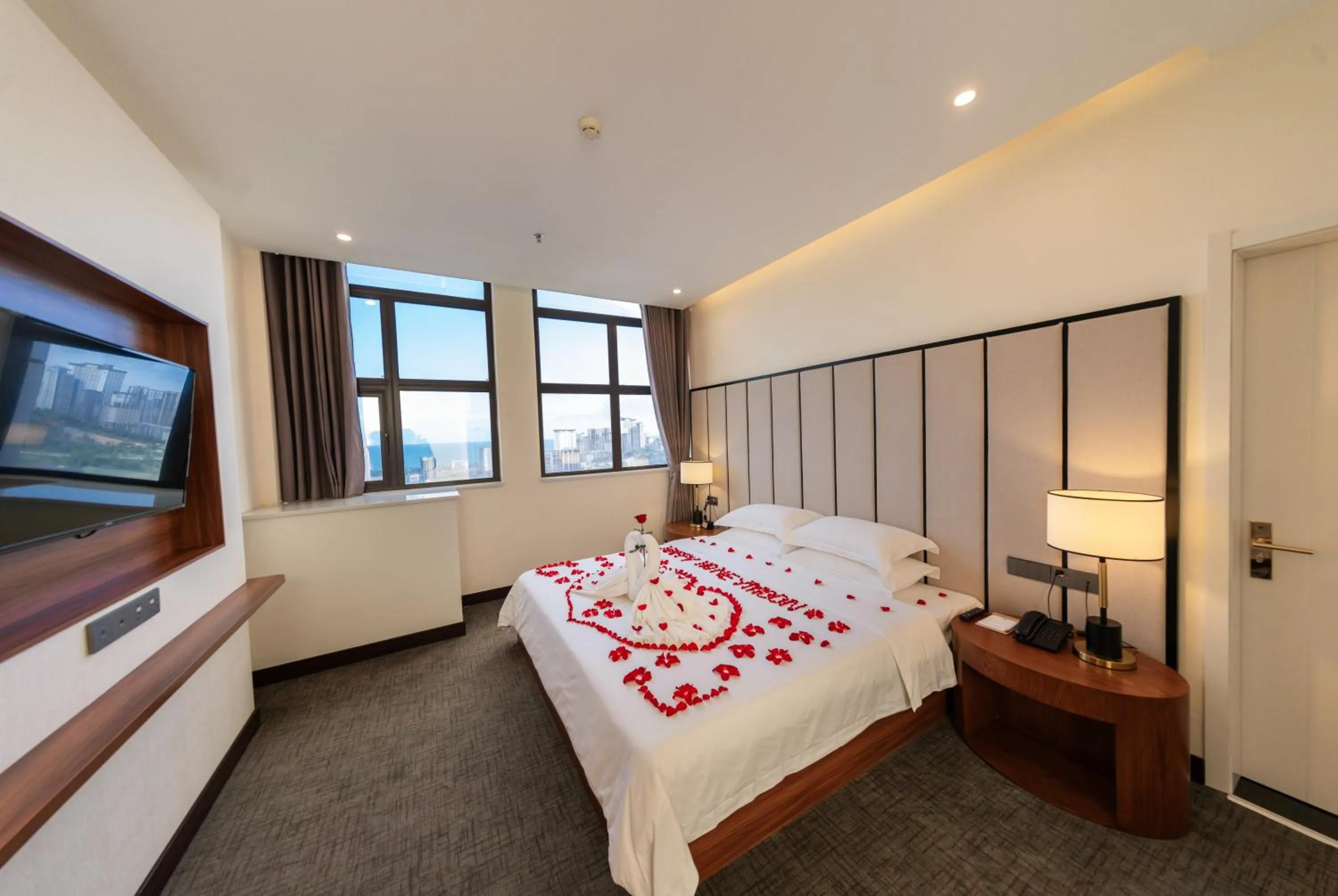 Bed in Legend Hotel and Resort