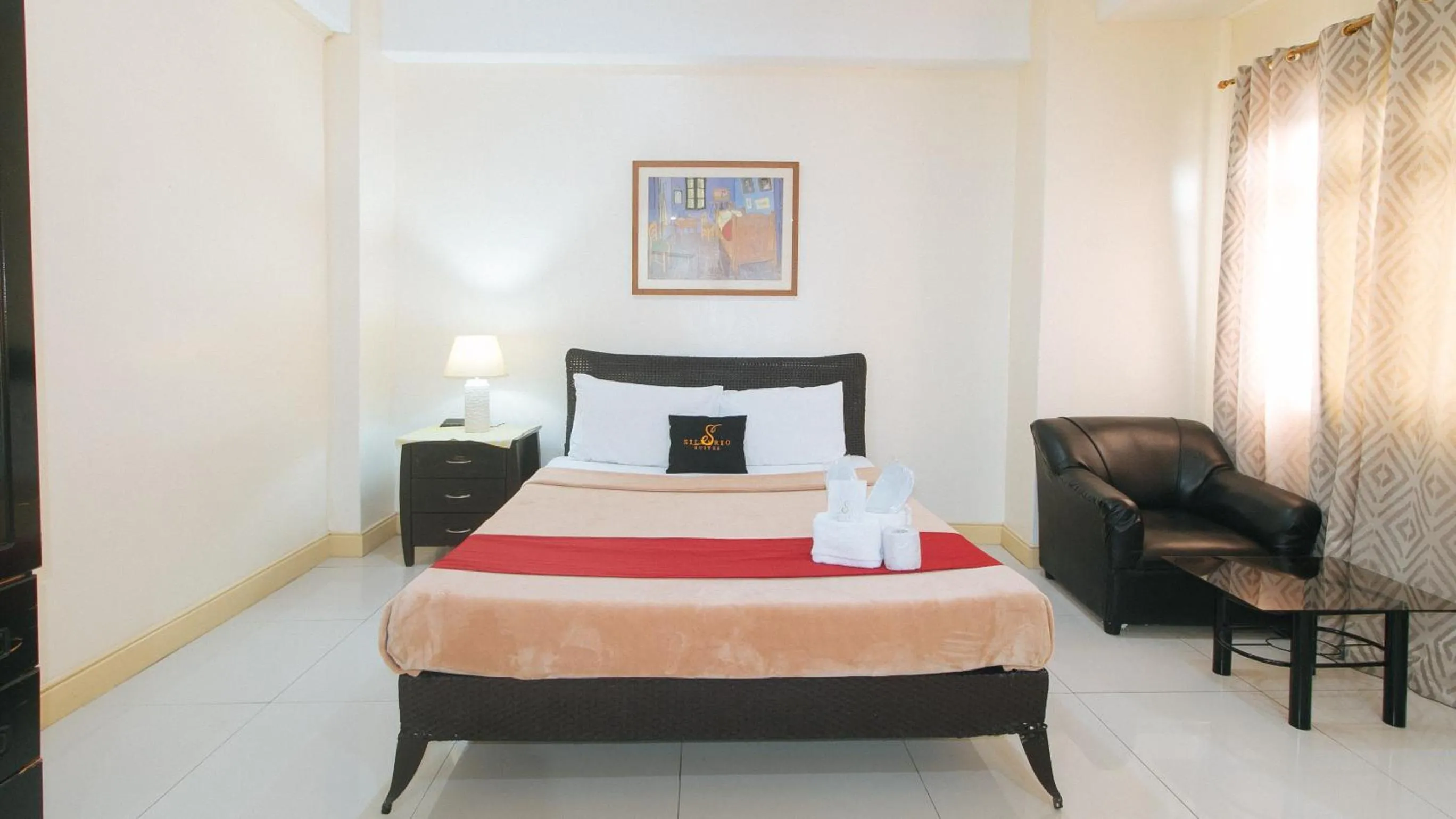 Photo of the whole room, Bed in 153 Silverio Suites Paranaque City