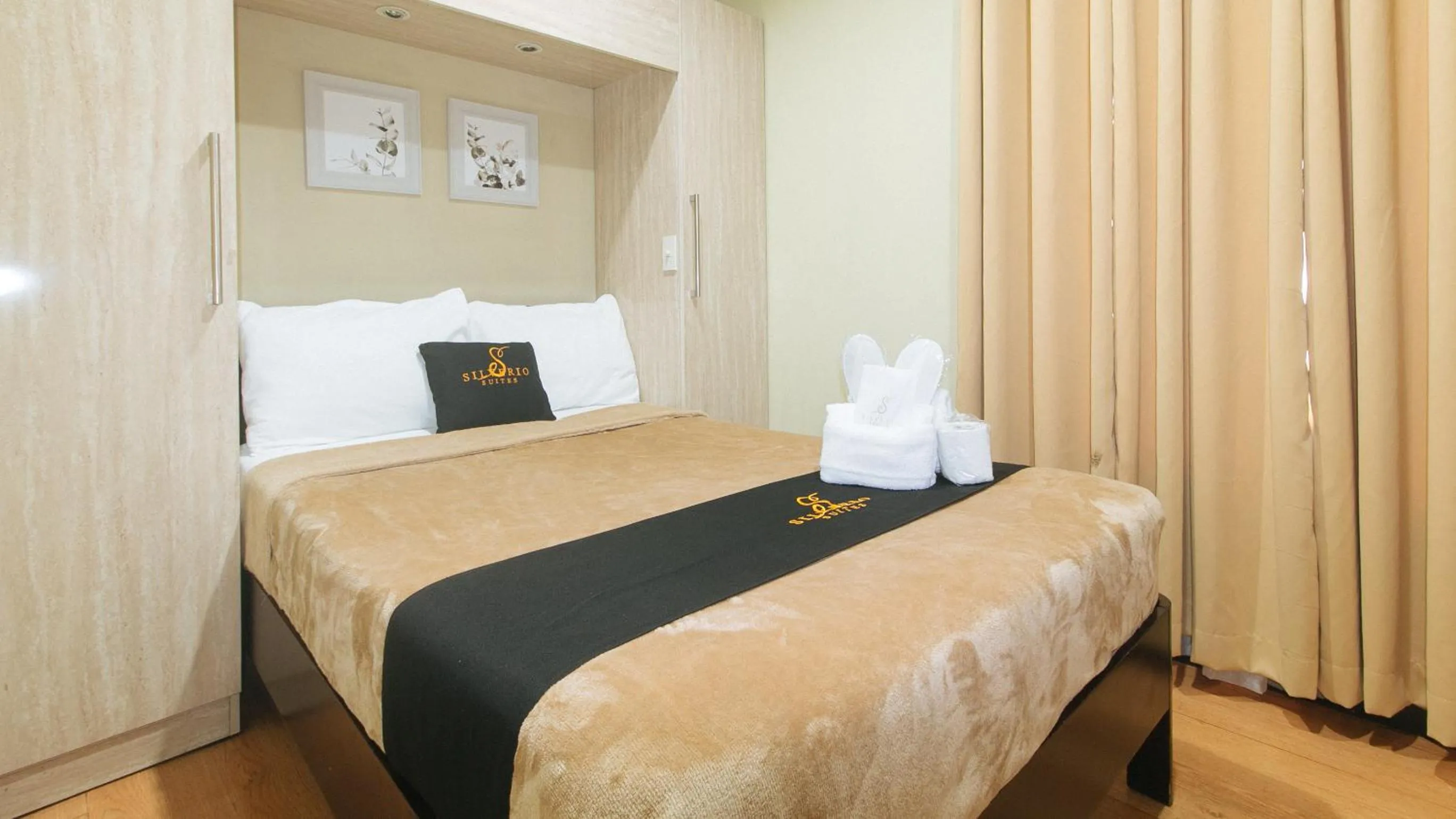 Bed in 153 Silverio Suites Paranaque City