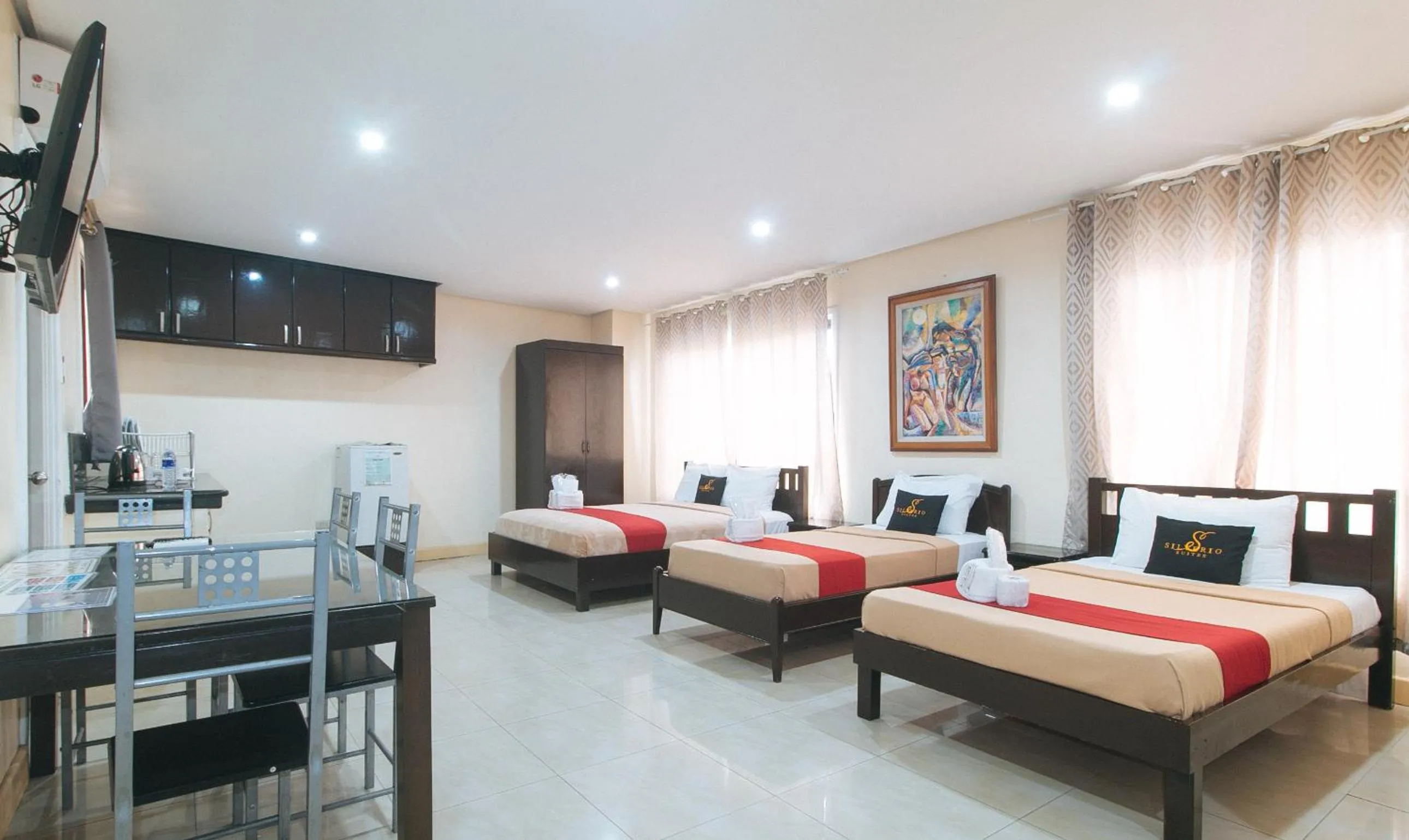 Bed in 153 Silverio Suites Paranaque City