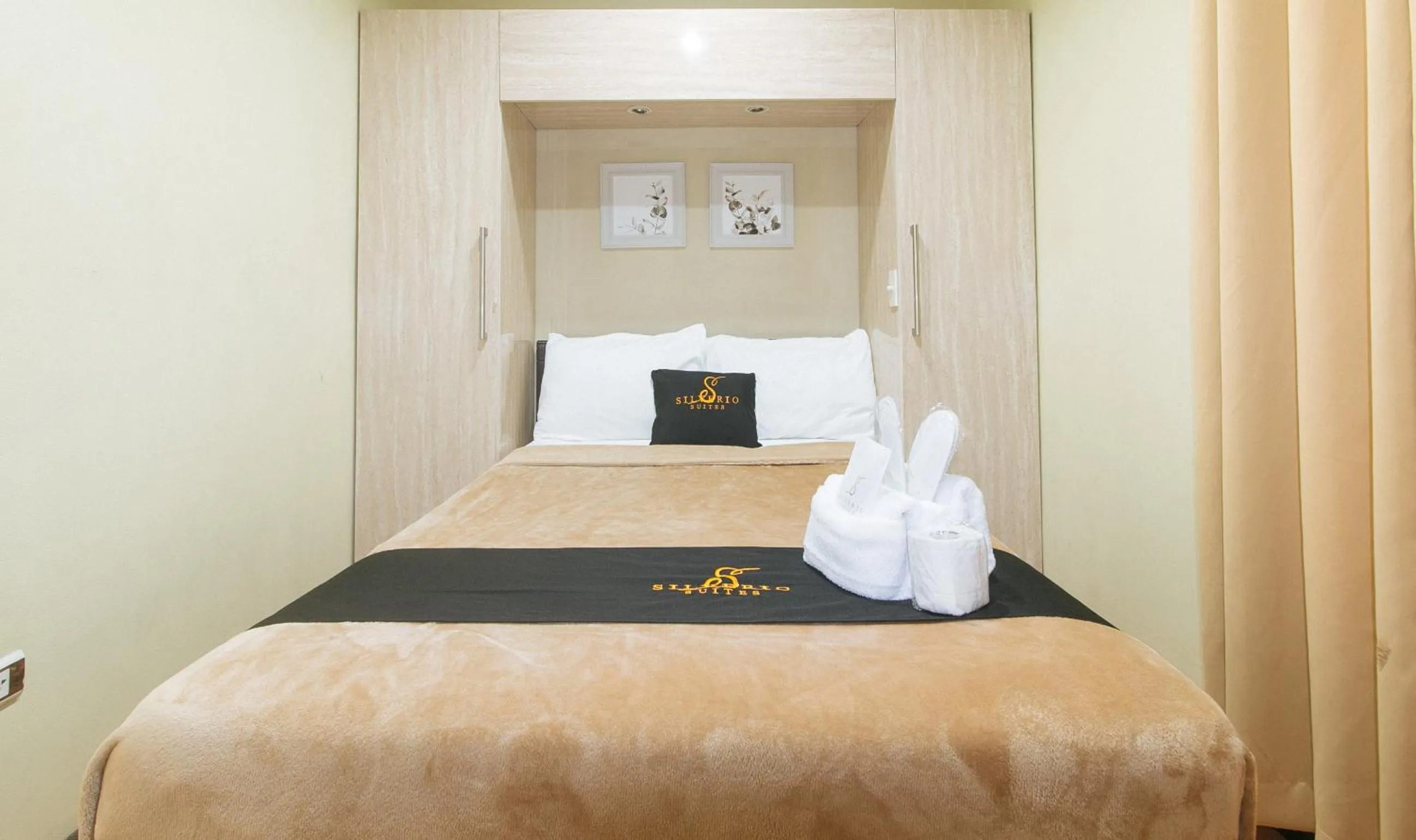 Bed in 153 Silverio Suites Paranaque City