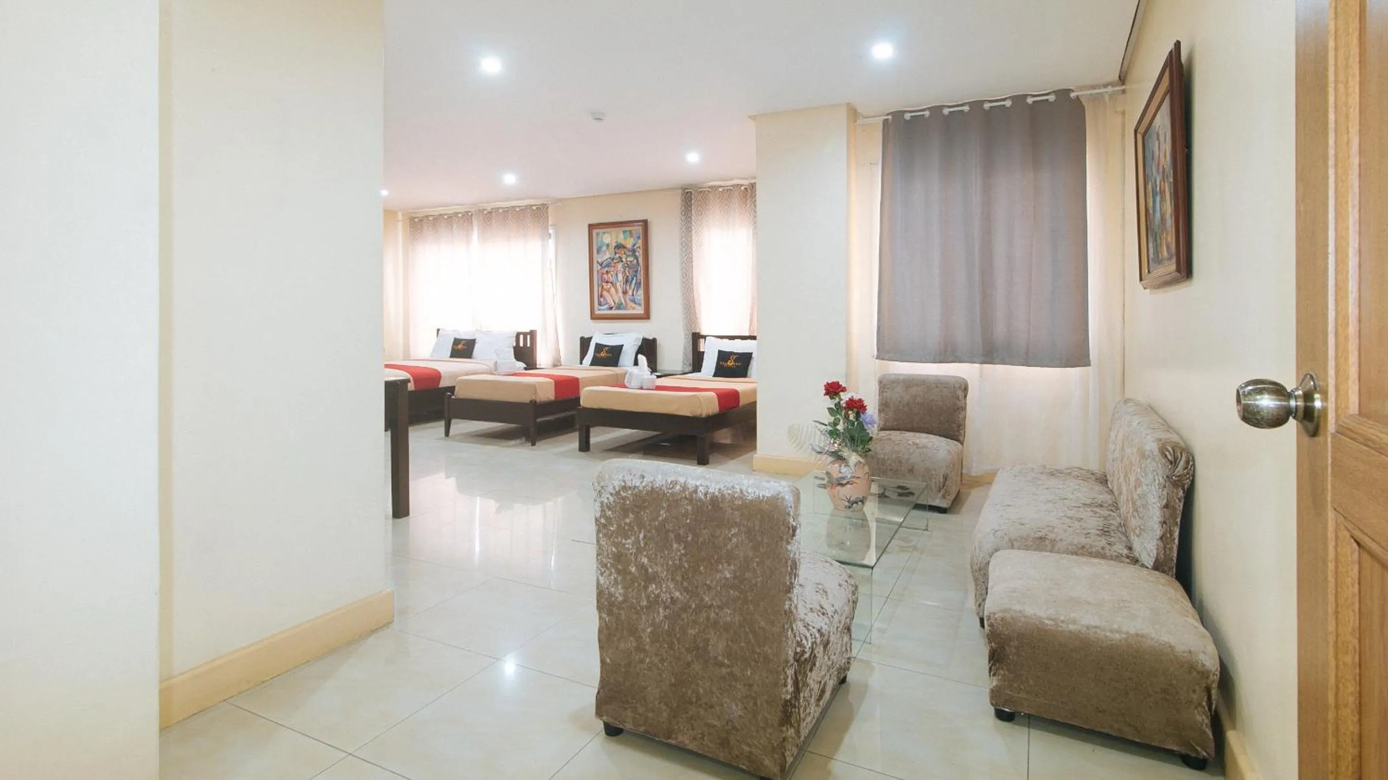 TV and multimedia in 153 Silverio Suites Paranaque City