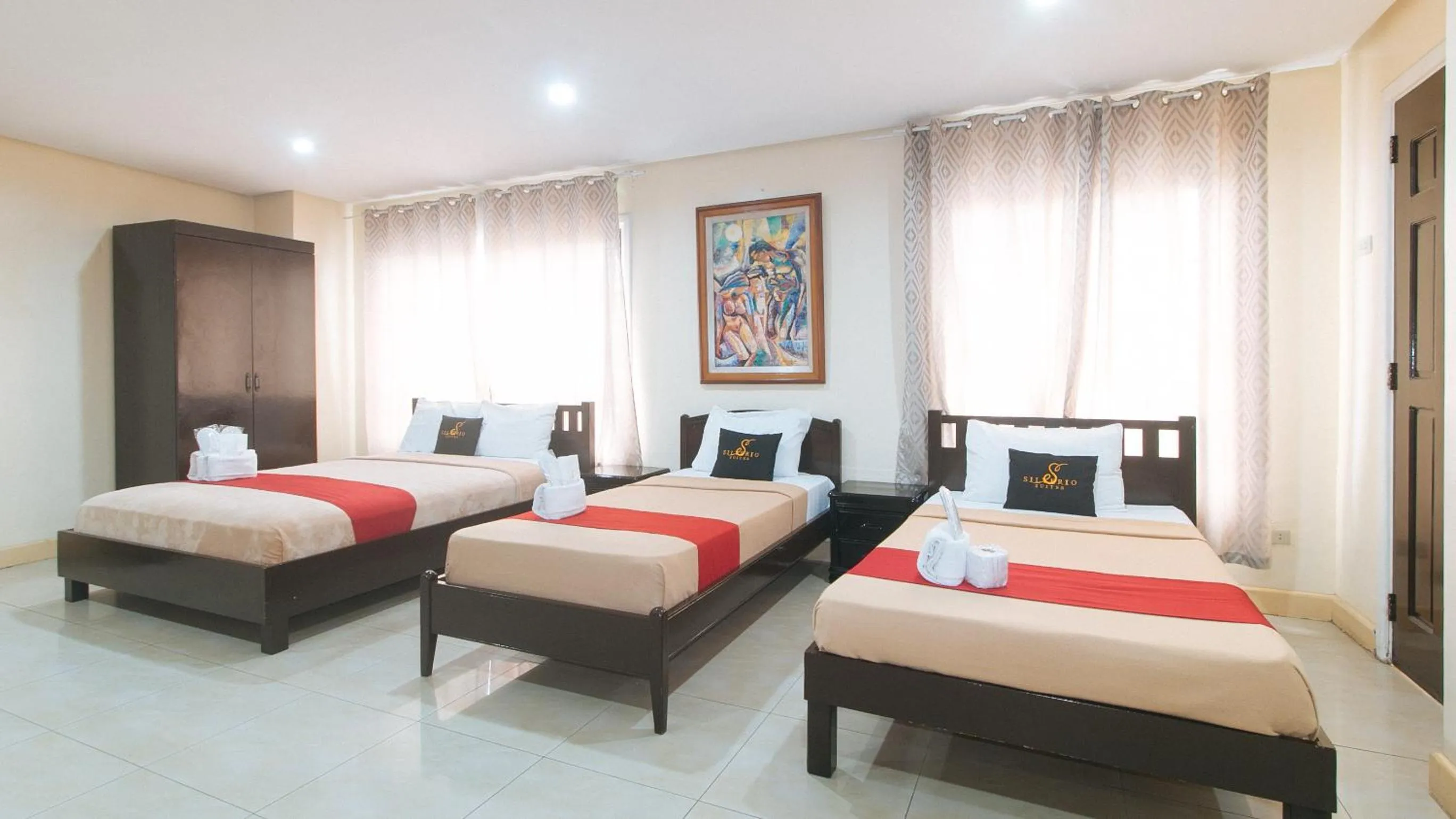 Bedroom, Bed in 153 Silverio Suites Paranaque City
