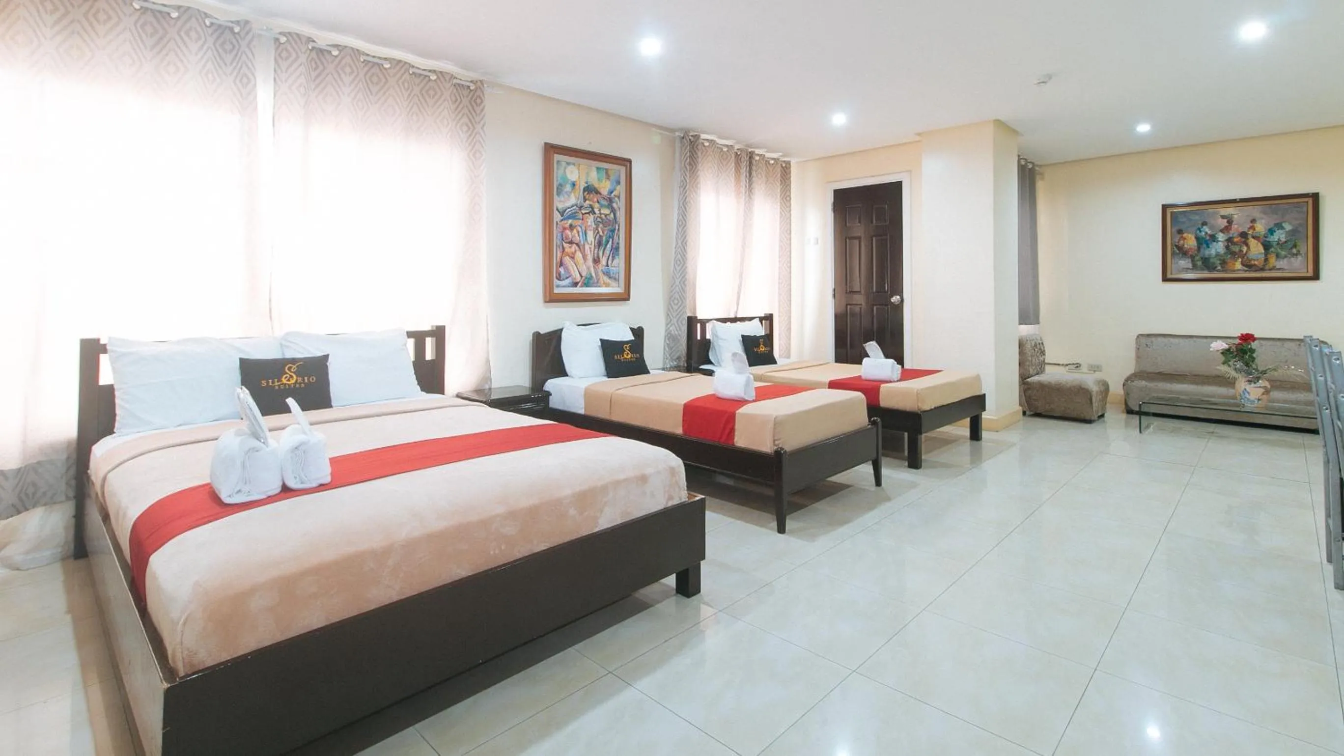 Bed in 153 Silverio Suites Paranaque City