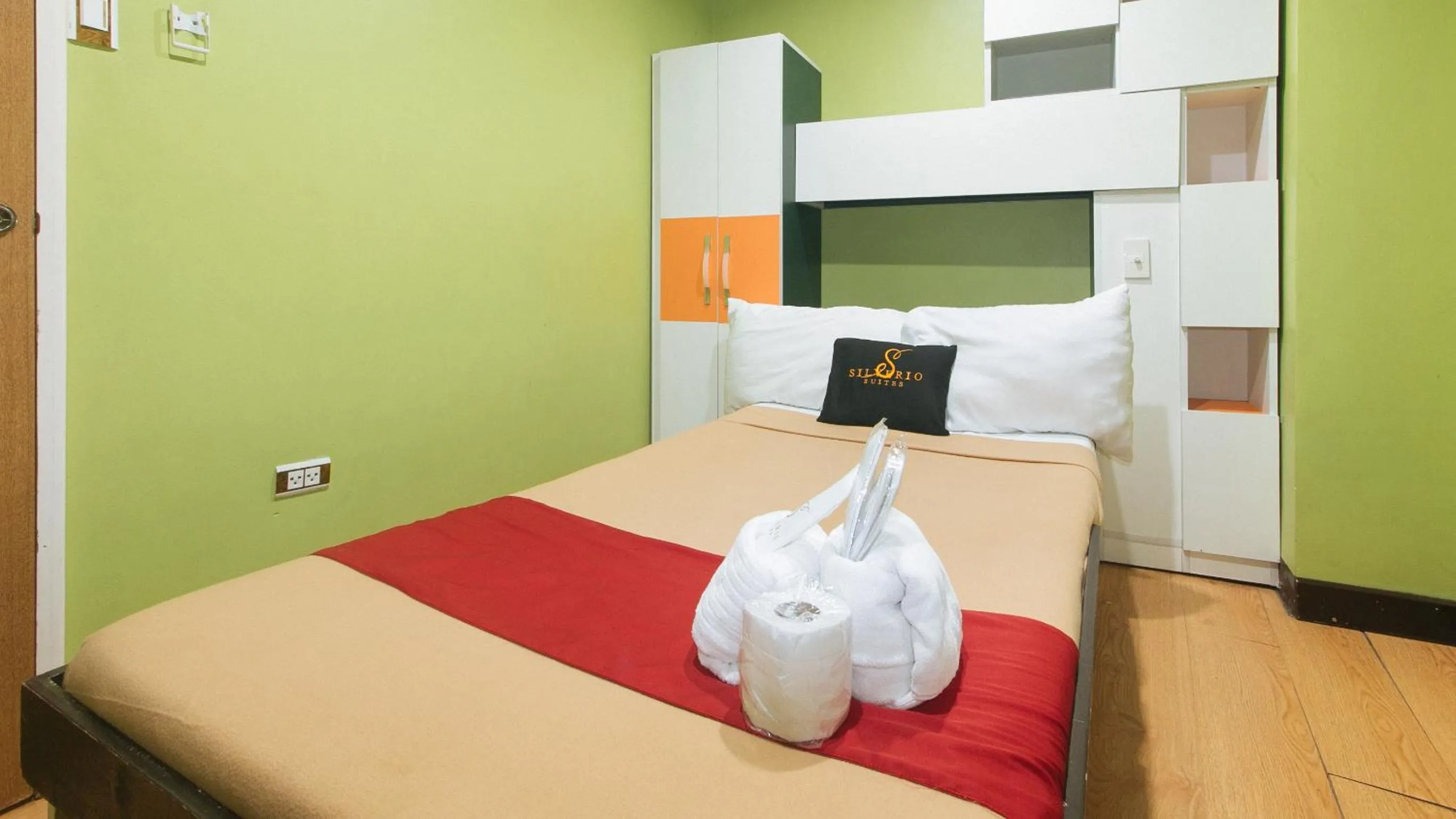 Bedroom, Bed in 153 Silverio Suites Paranaque City