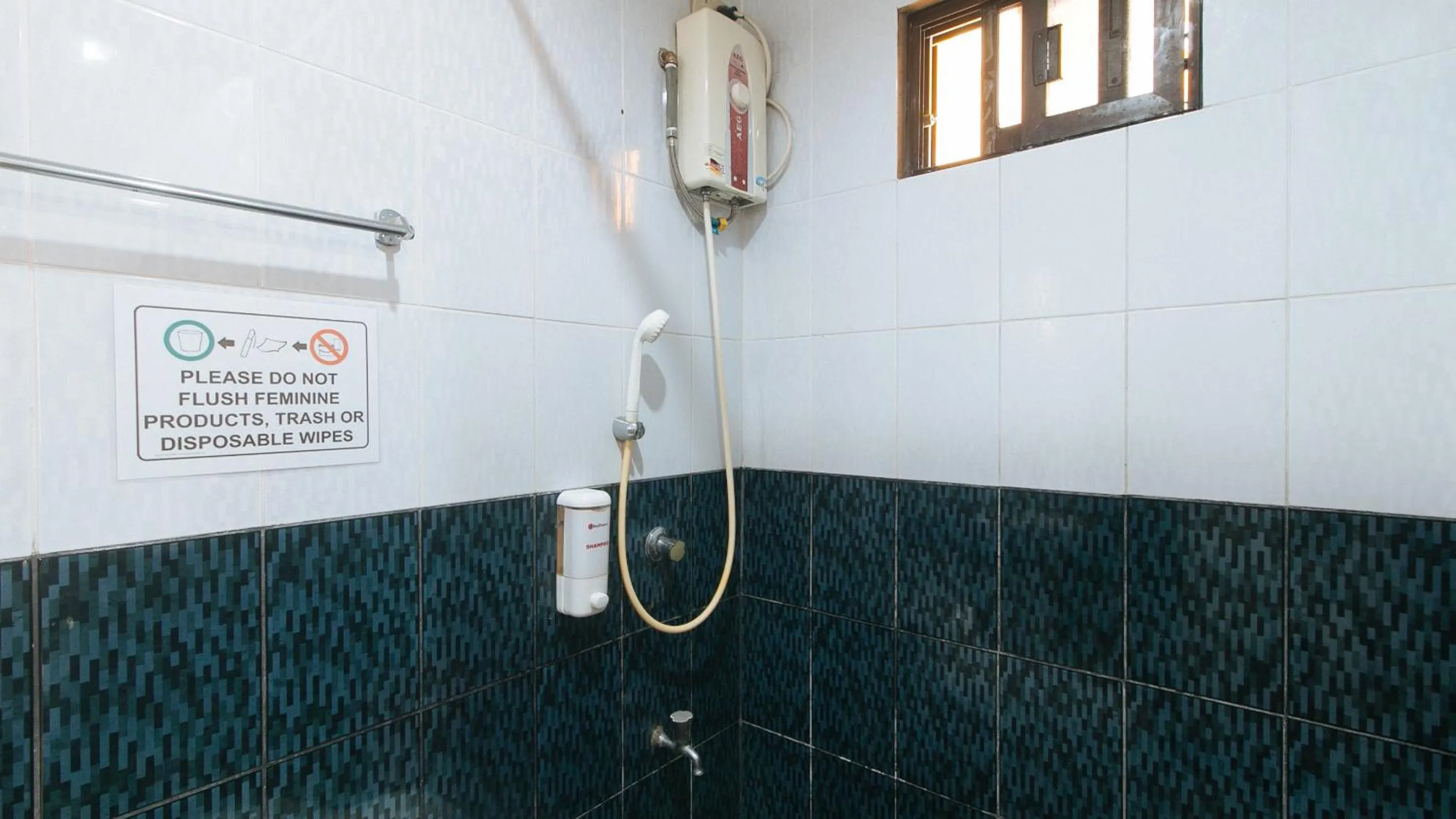 Shower in 153 Silverio Suites Paranaque City