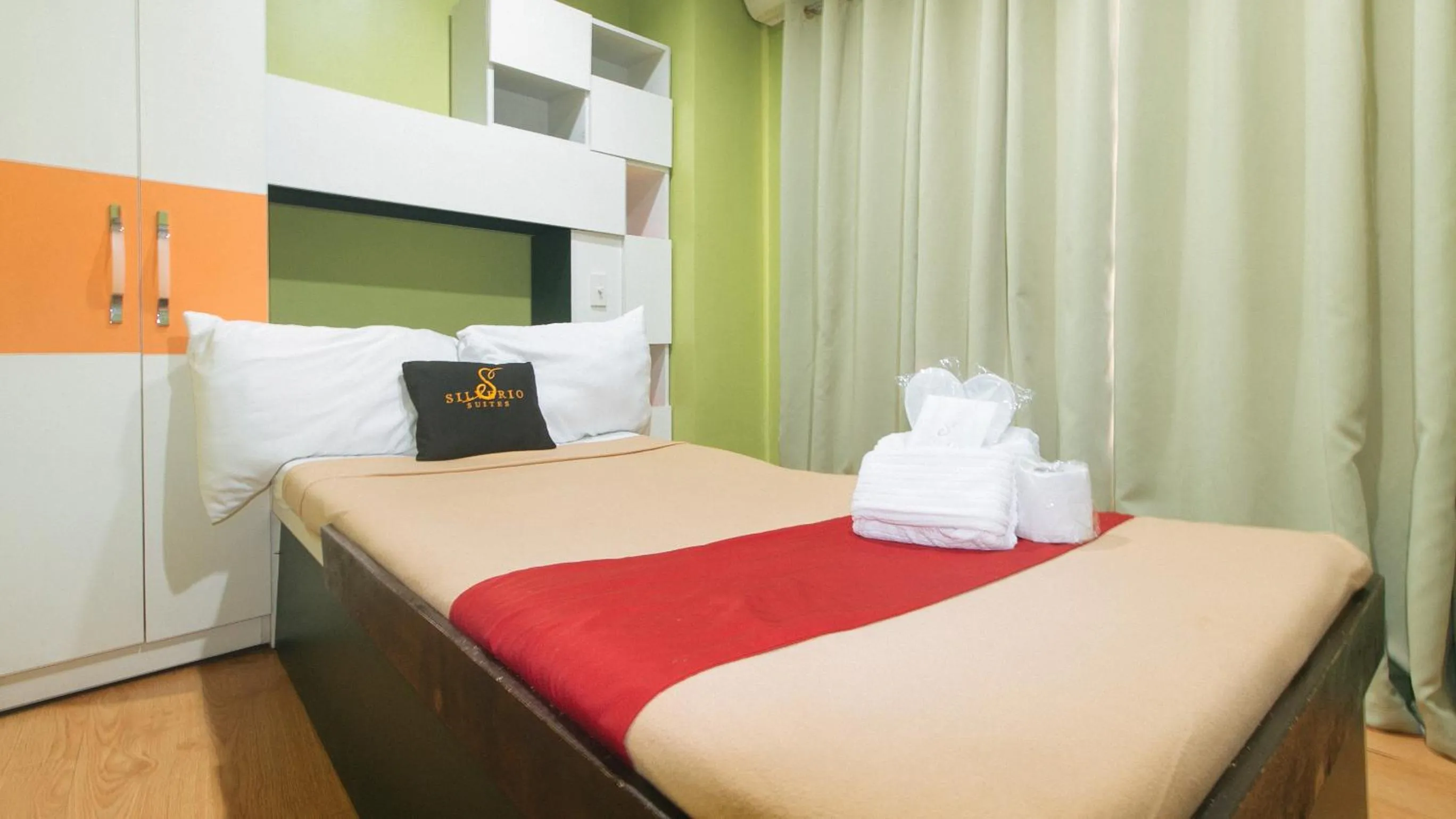 Bed in 153 Silverio Suites Paranaque City