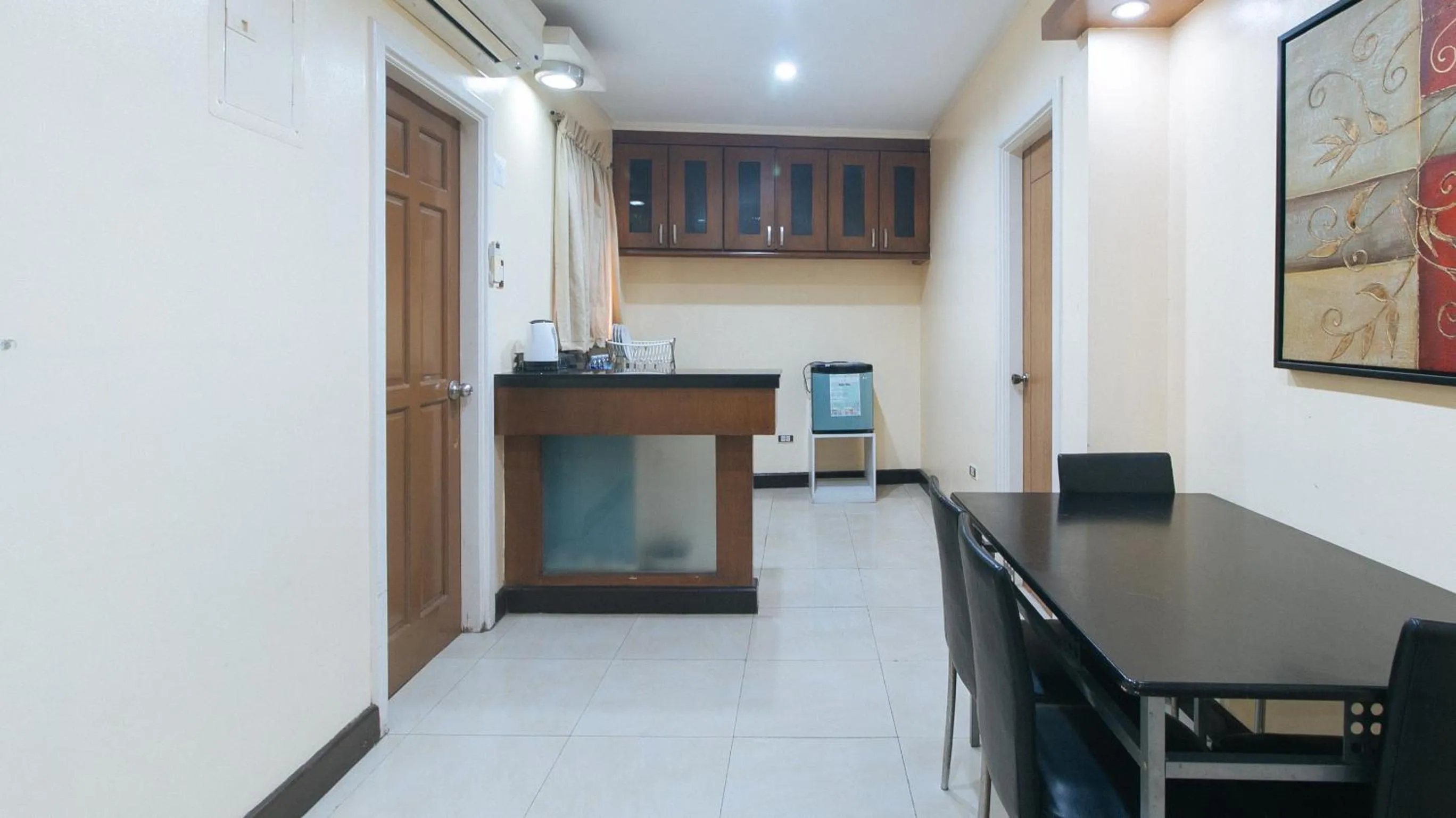Kitchen or kitchenette in 153 Silverio Suites Paranaque City