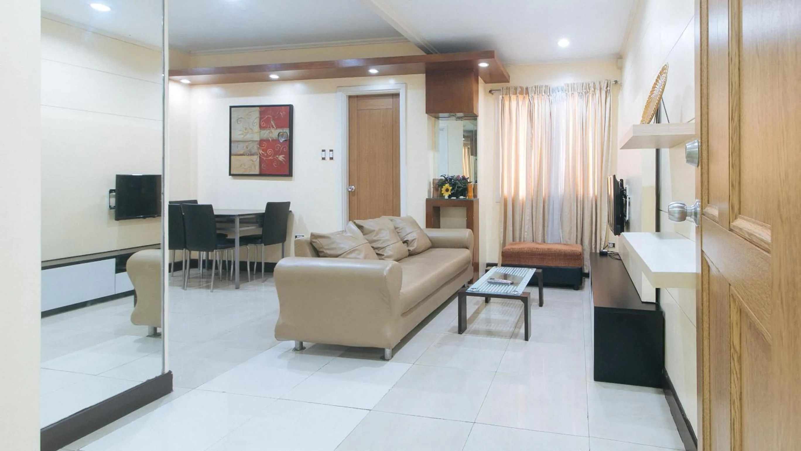 TV and multimedia in 153 Silverio Suites Paranaque City